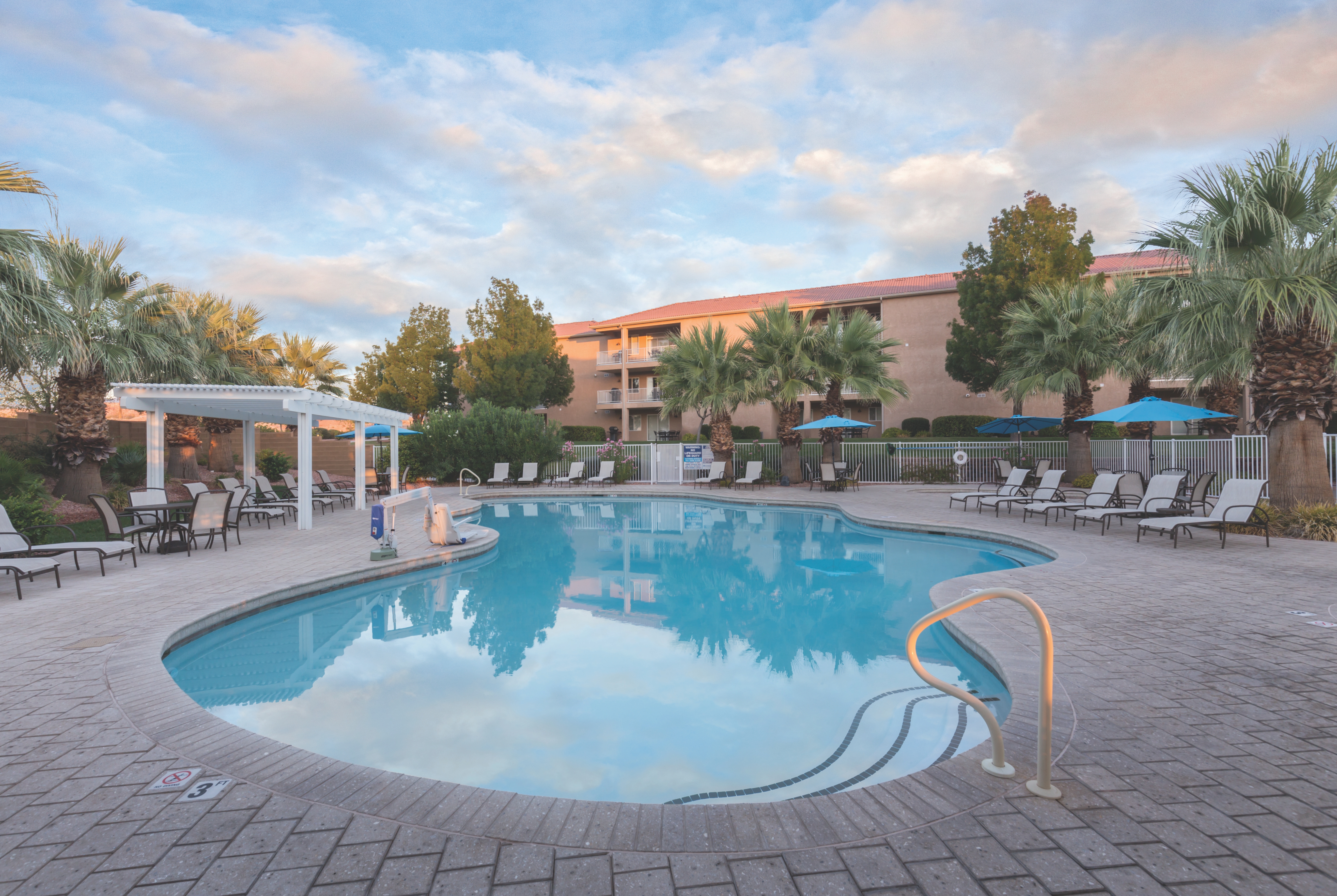 Pool at the WorldMark Estancia in St. George, Utah