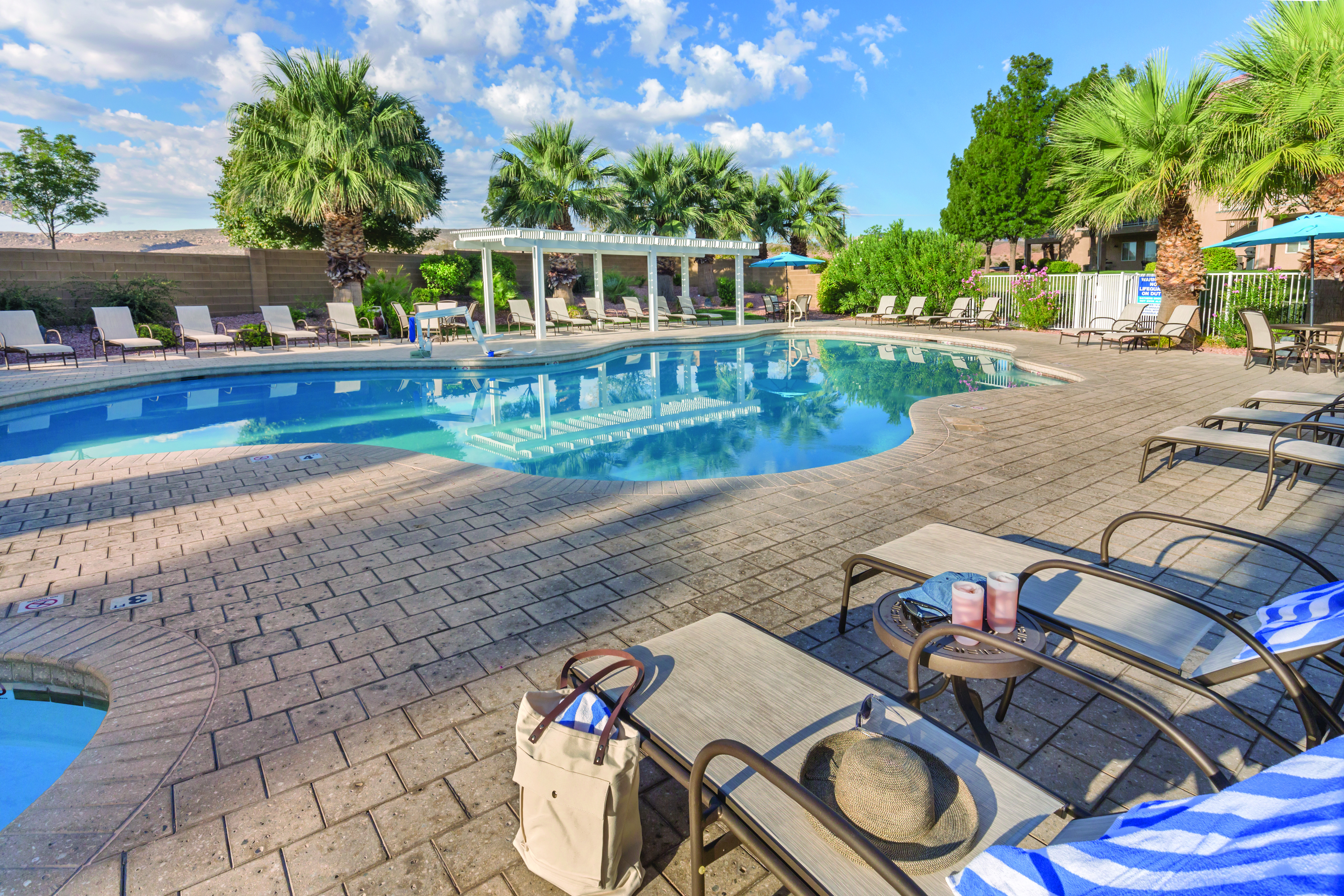 Pool at the WorldMark Estancia in St. George, Utah