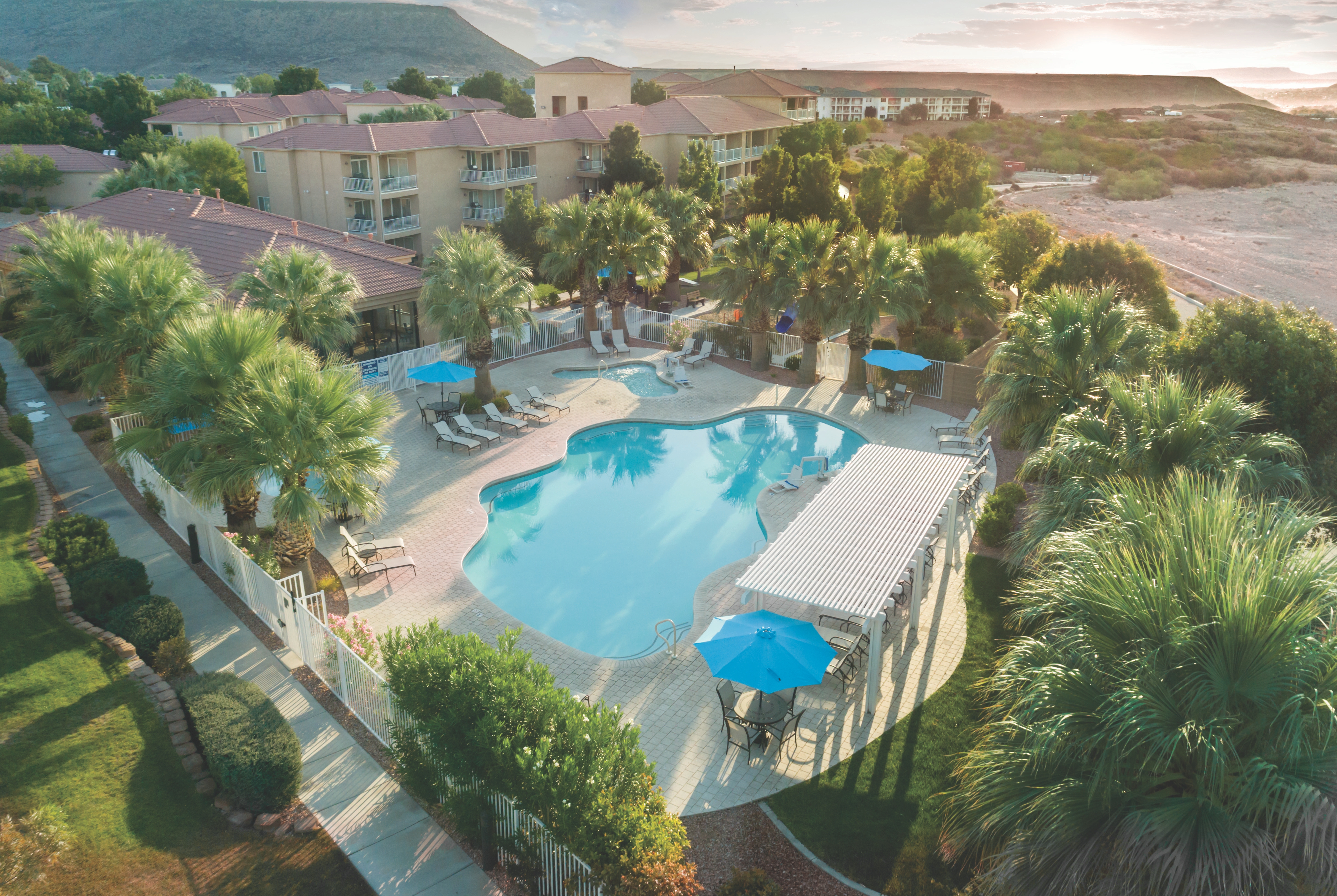 Pool at the WorldMark Estancia in St. George, Utah