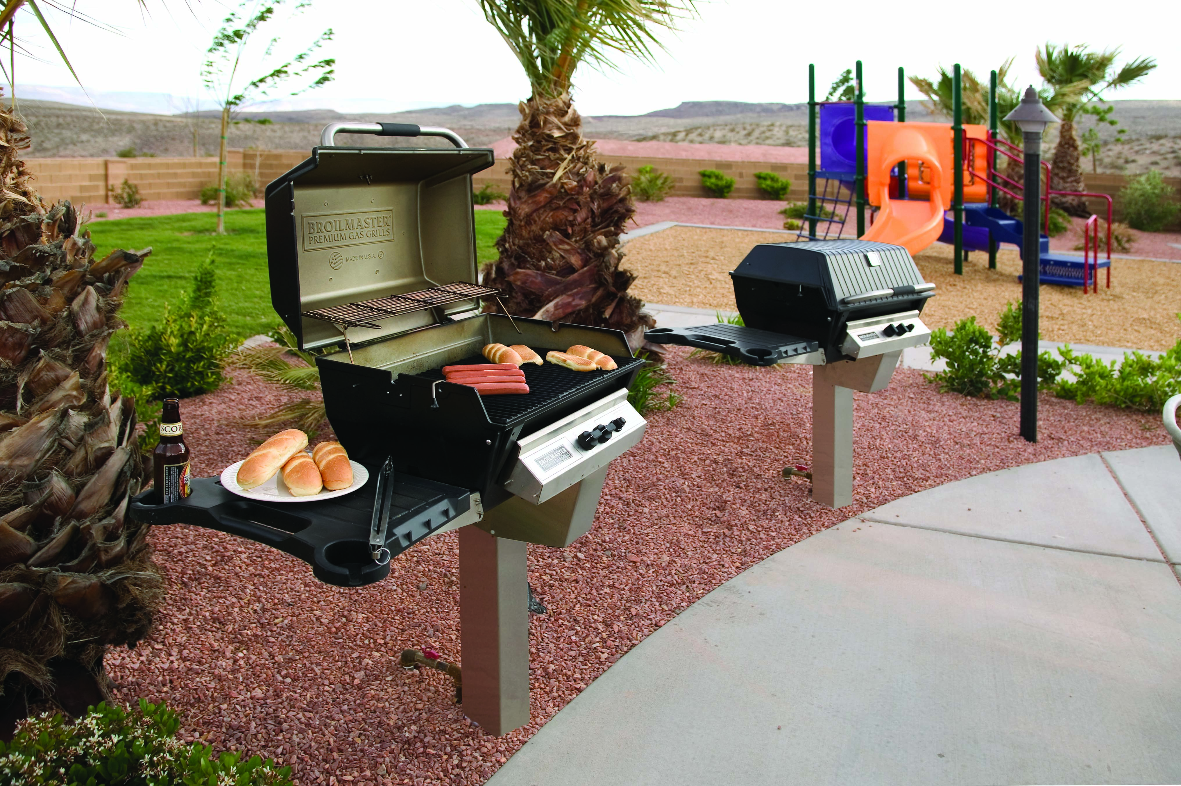 BBQ grill at WorldMark Estancia in St. George, Utah