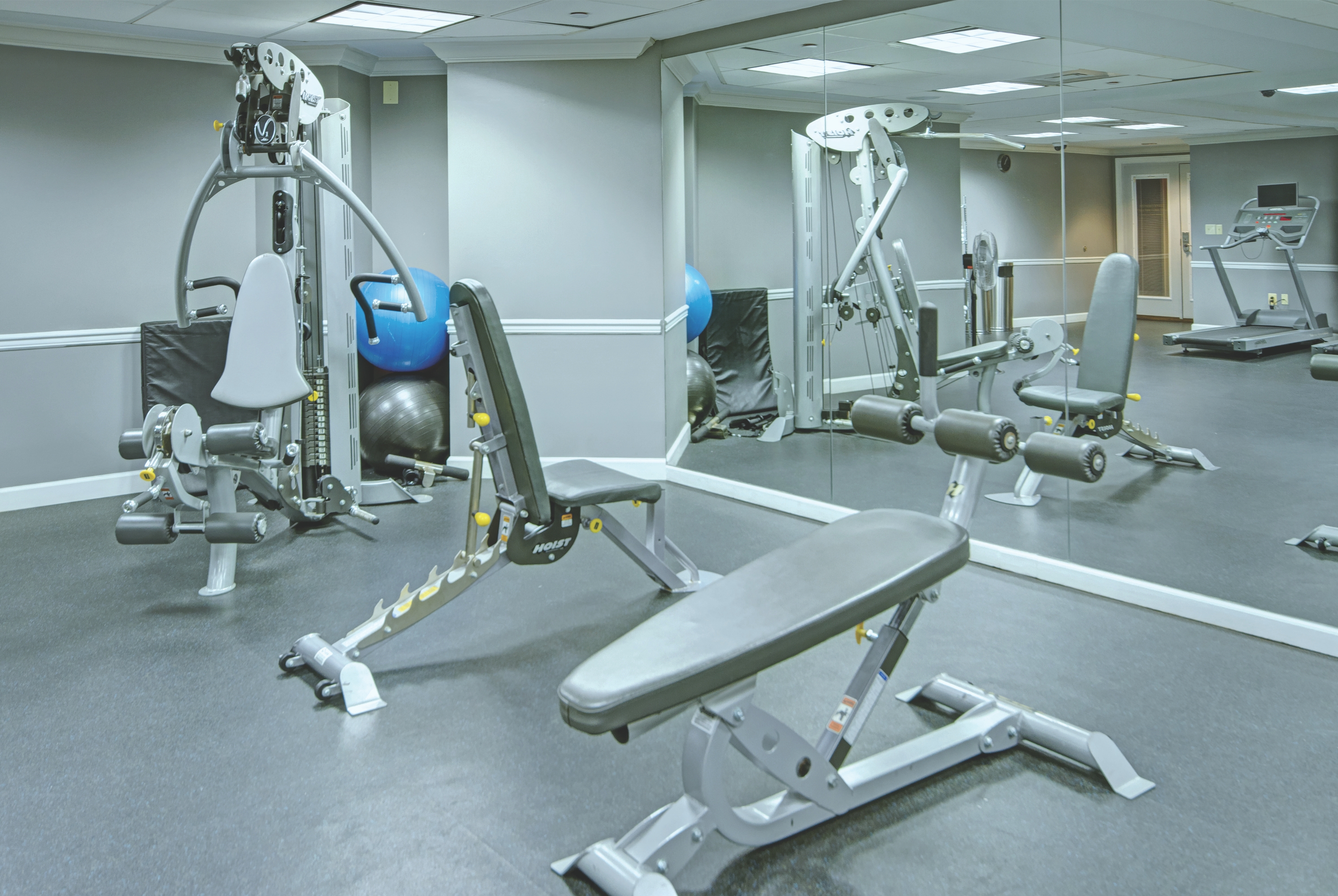 Fitness room at Club Wyndham Old Town Alexandria in Alexandria, Virginia