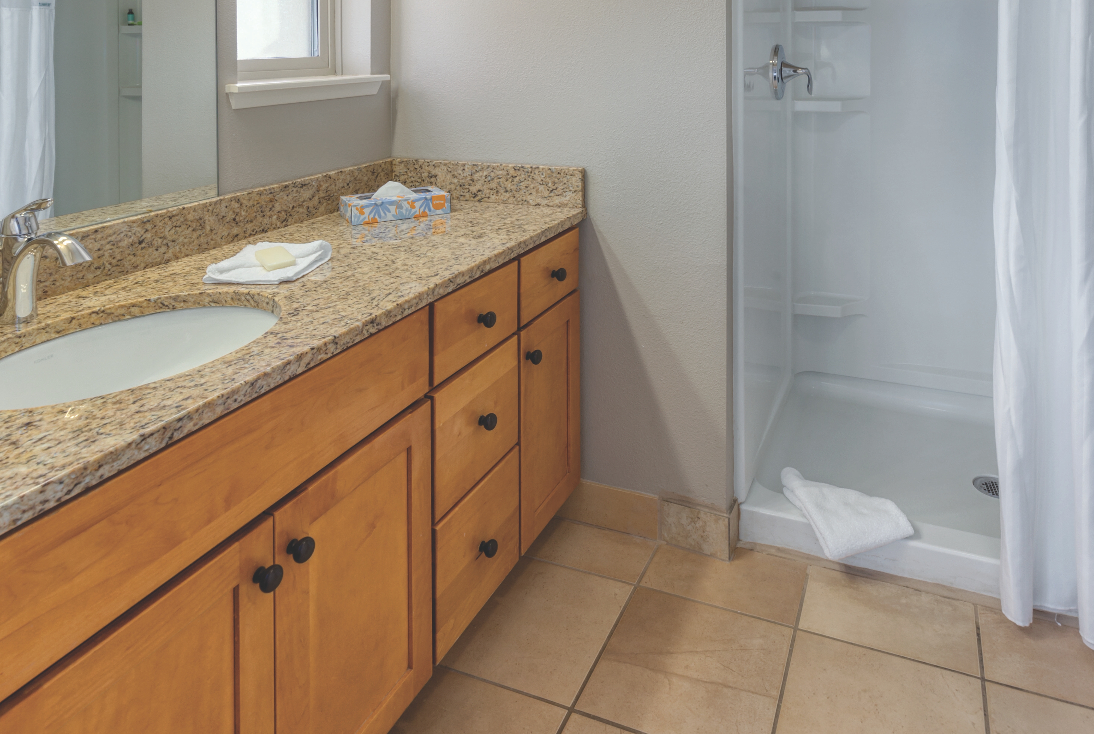 Guest room at the WorldMark Leavenworth in Leavenworth, Washington