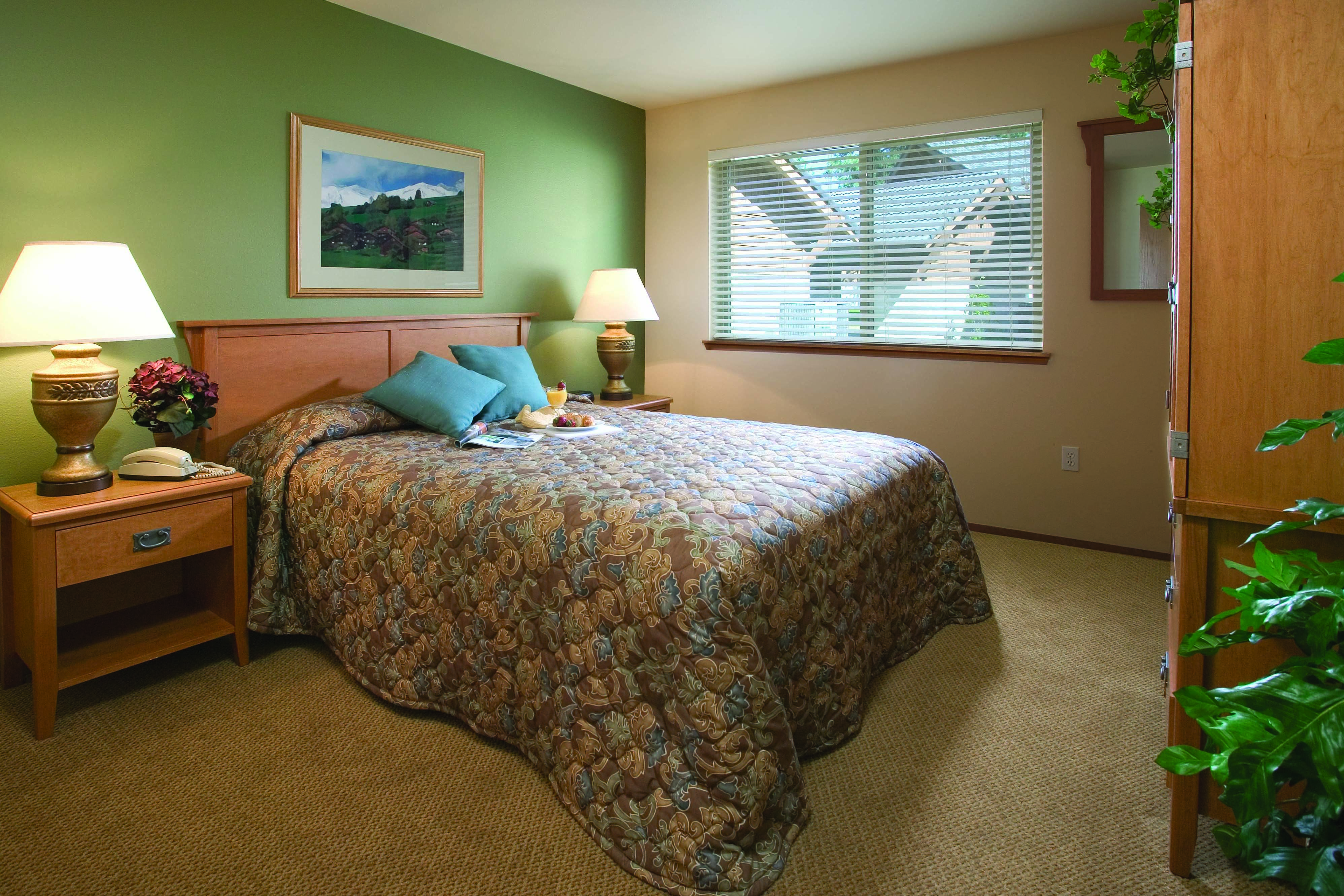 Guest room feature at the WorldMark Leavenworth in Leavenworth, Washington