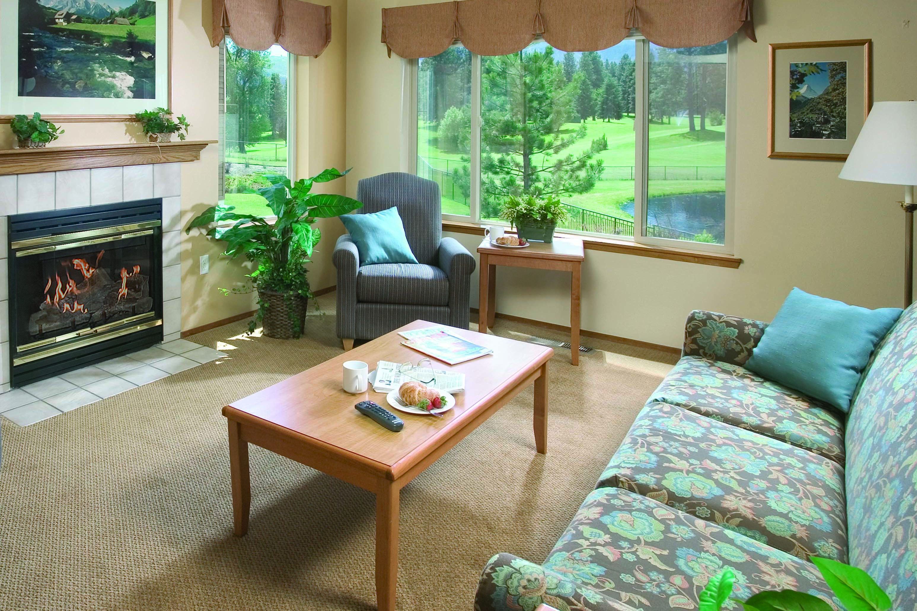 Guest room feature at the WorldMark Leavenworth in Leavenworth, Washington