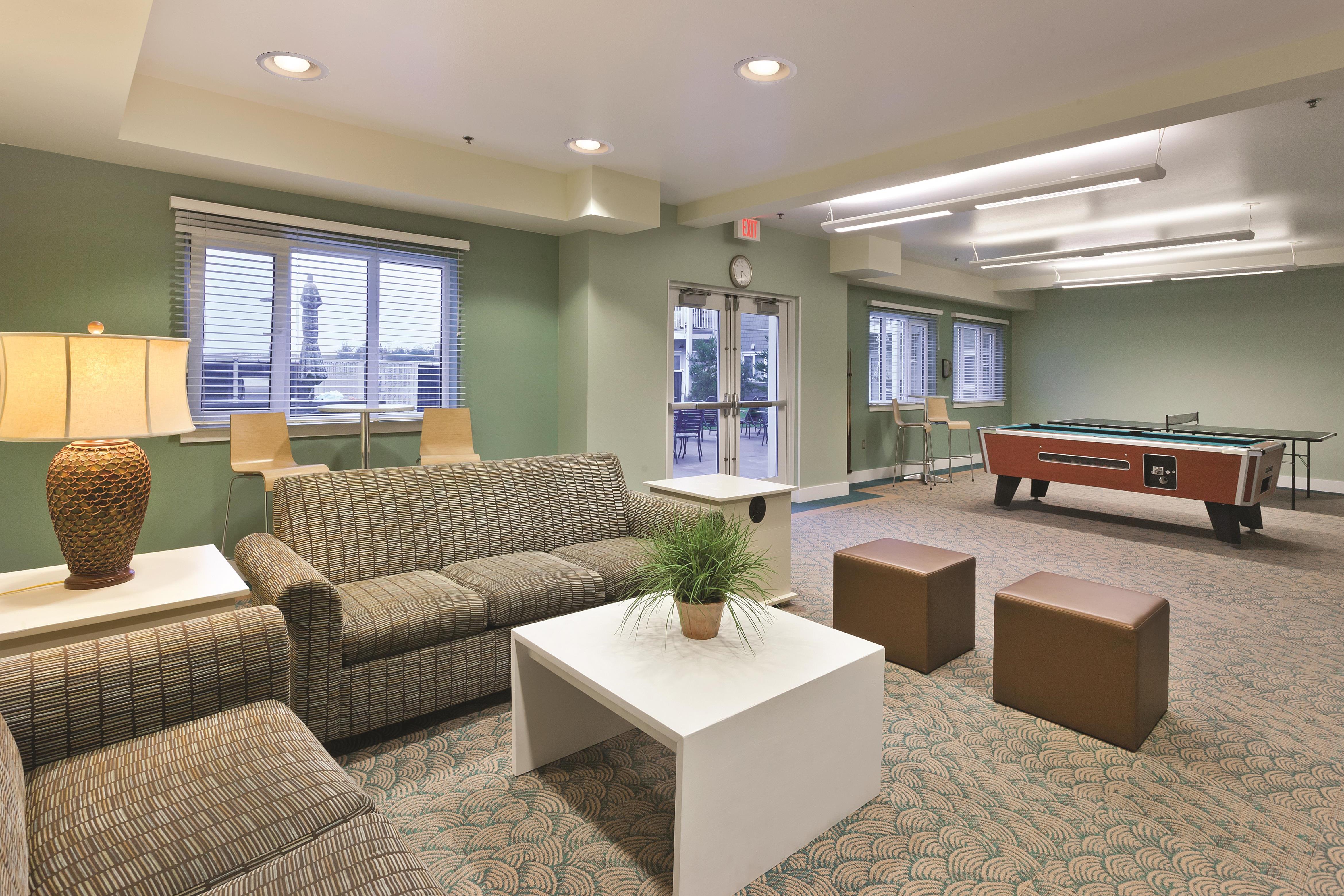 Game room at WorldMark Long Beach in Long Beach, Washington