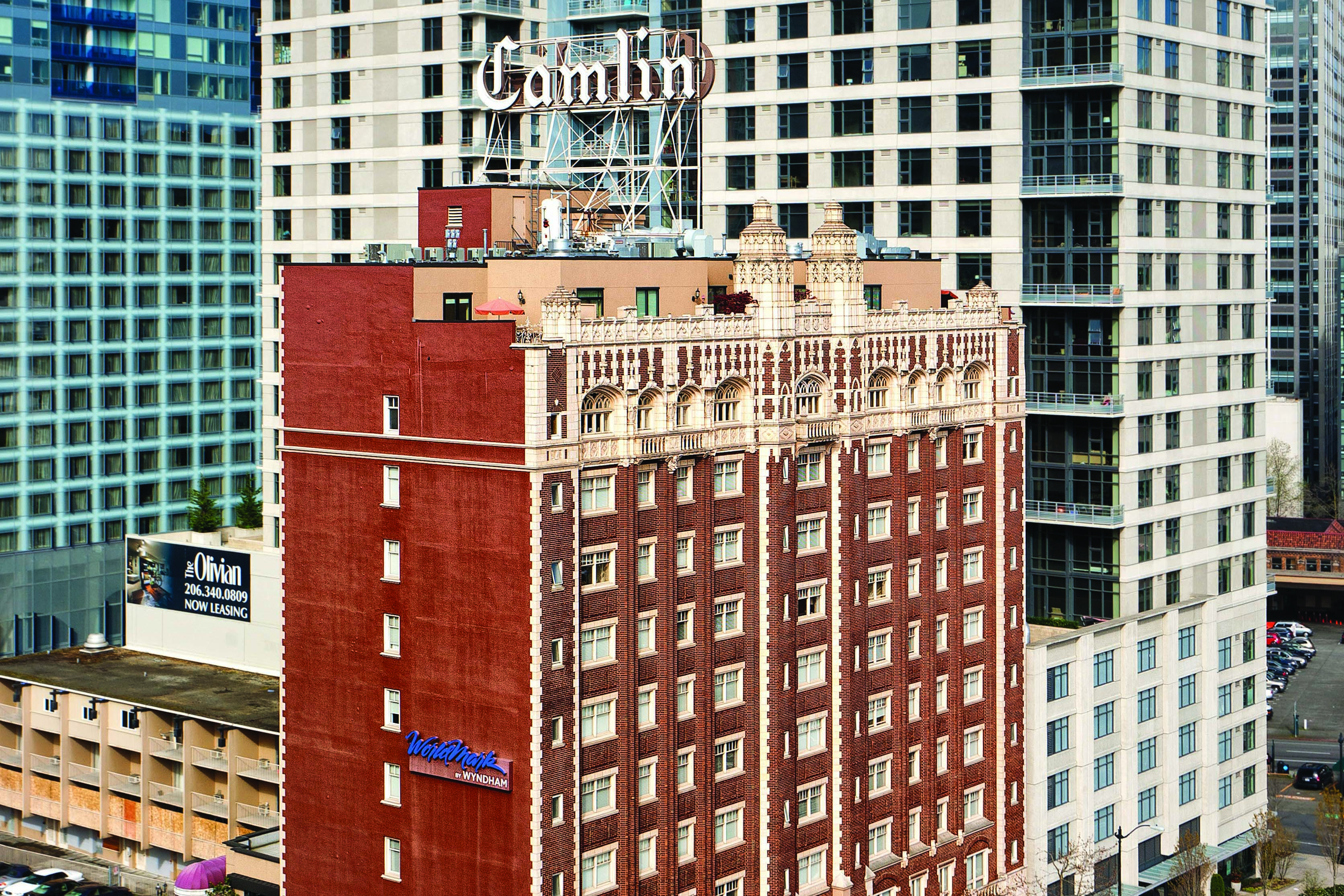 Exterior Day Image of WorldMark Seattle - The Camlin hotel in Seattle, Washington