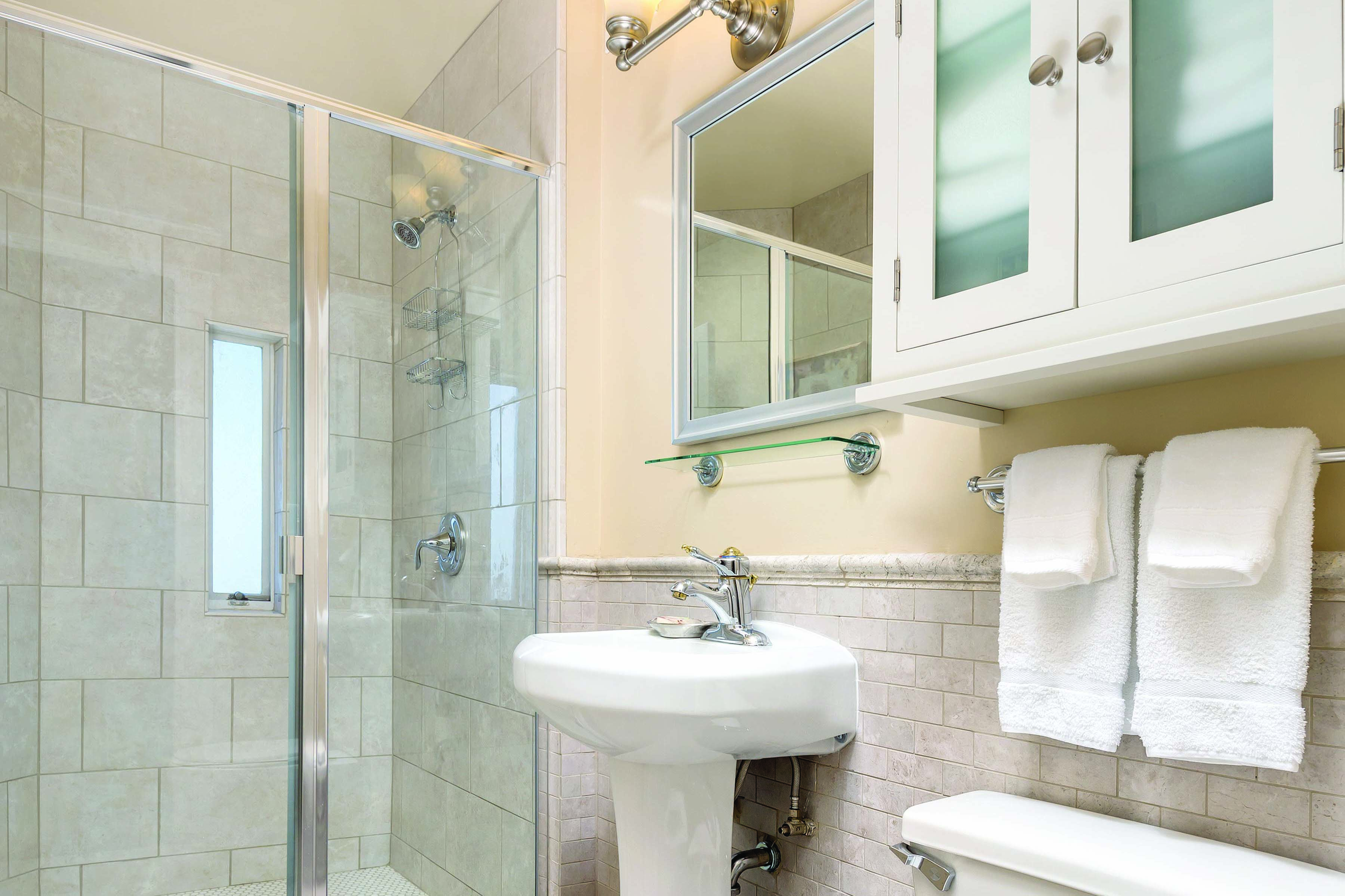 Guest room kitchen at WorldMark Seattle - The Camlin in Seattle, Washington
