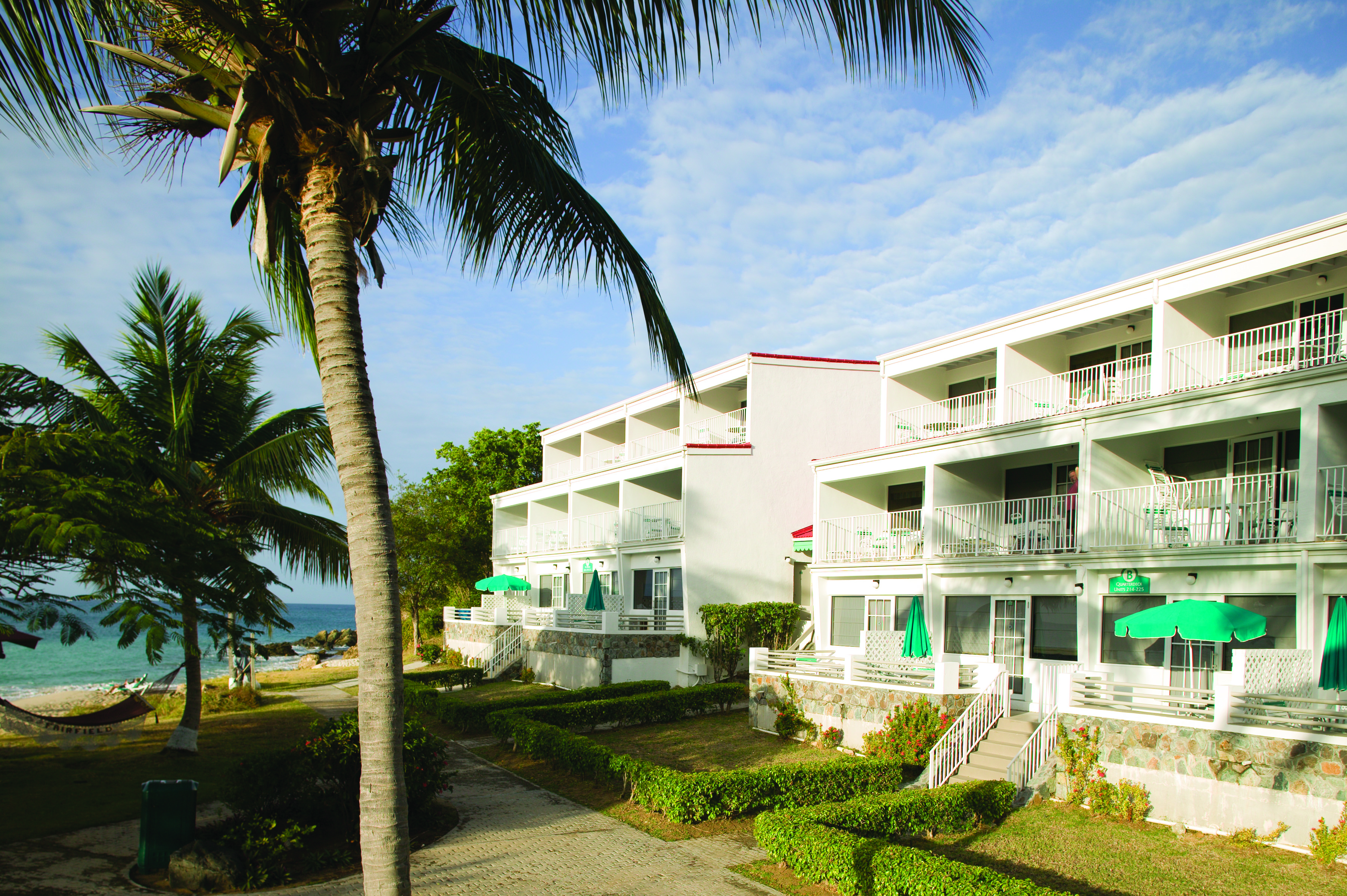 Exterior of Limetree Beach Resort by Club Wyndham hotel in Saint Thomas, Other than US/Canada