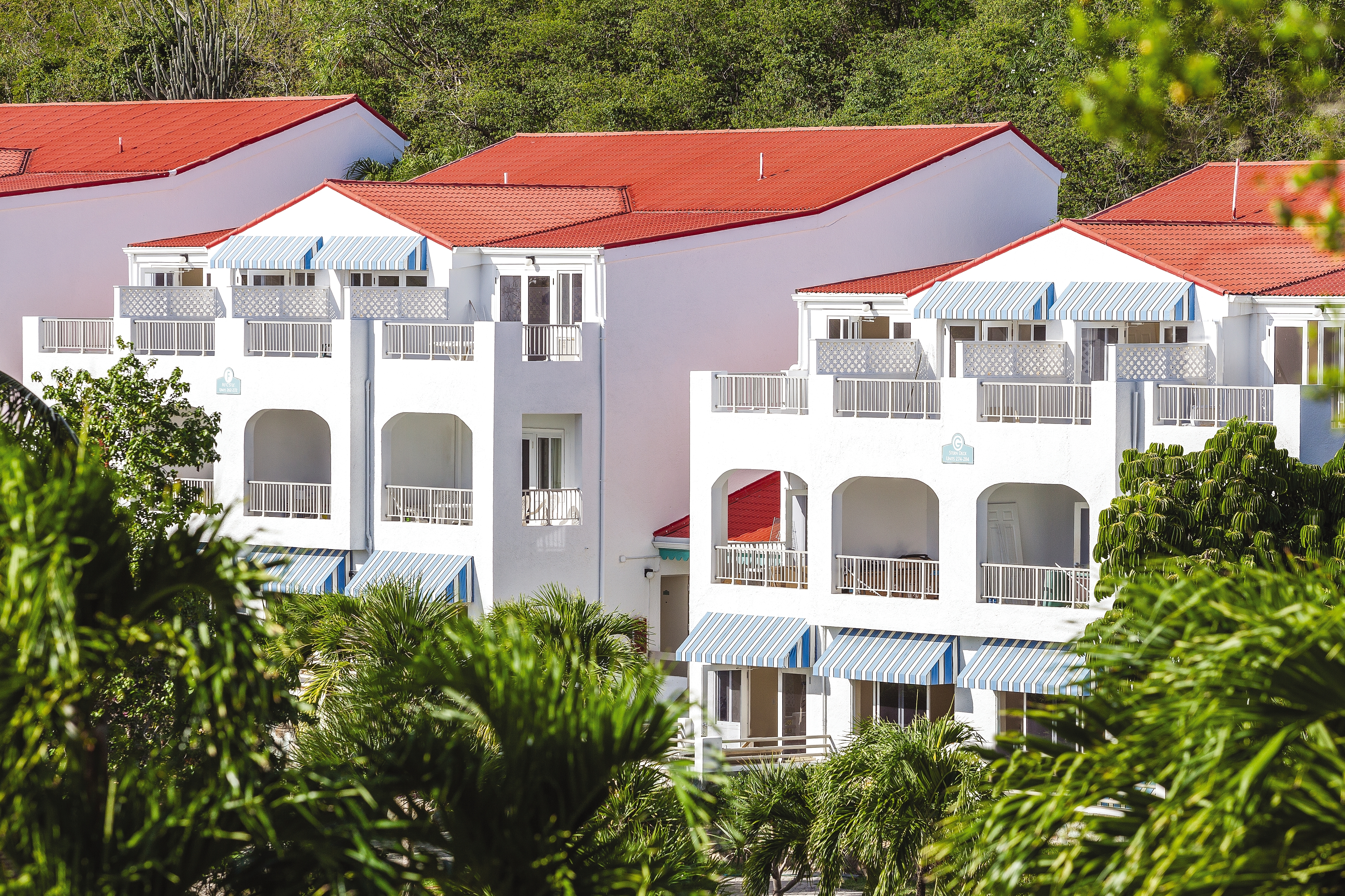 Exterior of Limetree Beach Resort by Club Wyndham hotel in Saint Thomas, Other than US/Canada