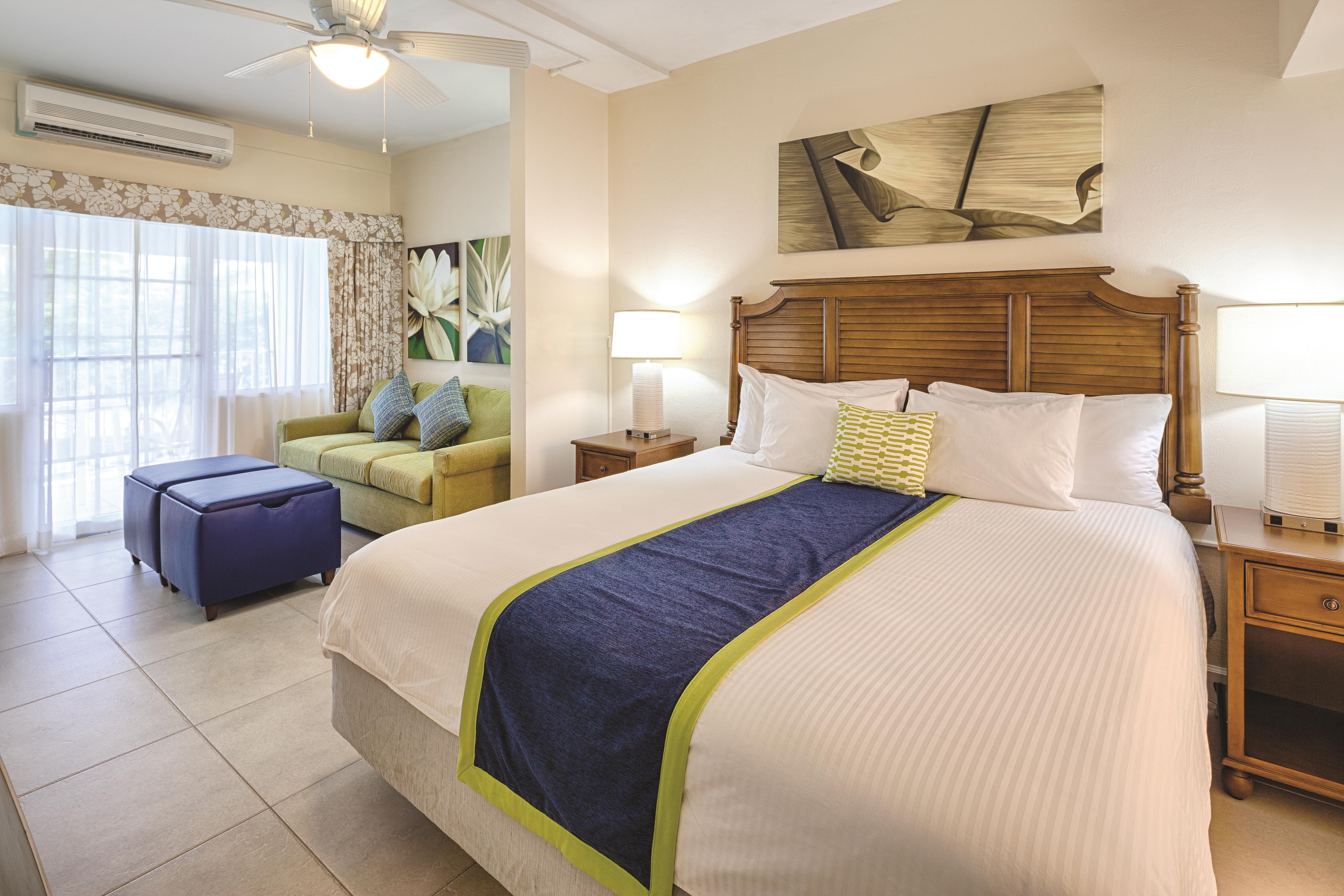 Guest room at the Limetree Beach Resort by Club Wyndham in Saint Thomas, Other than US/Canada