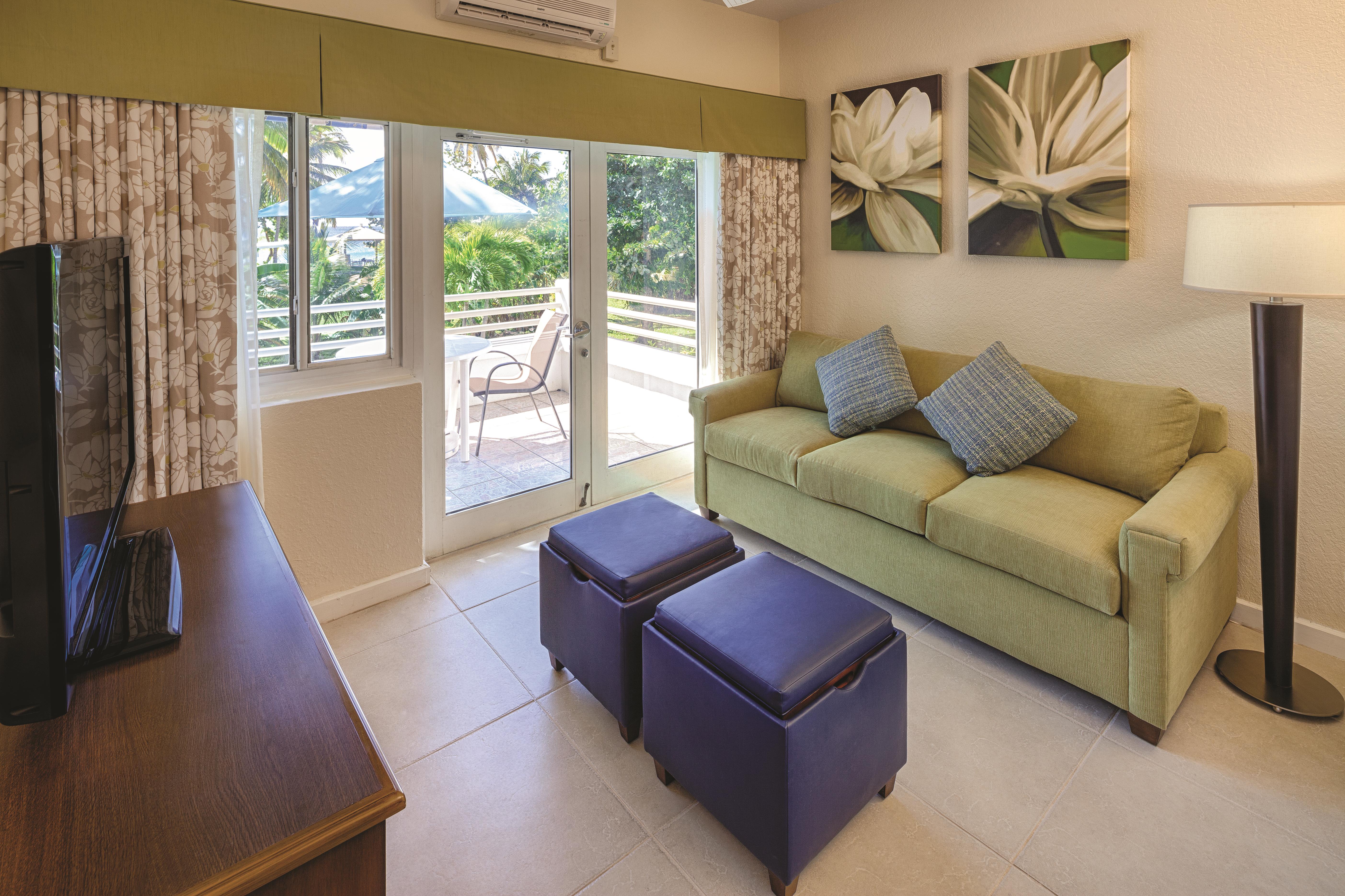 Guest room at the Limetree Beach Resort by Club Wyndham in Saint Thomas, Other than US/Canada