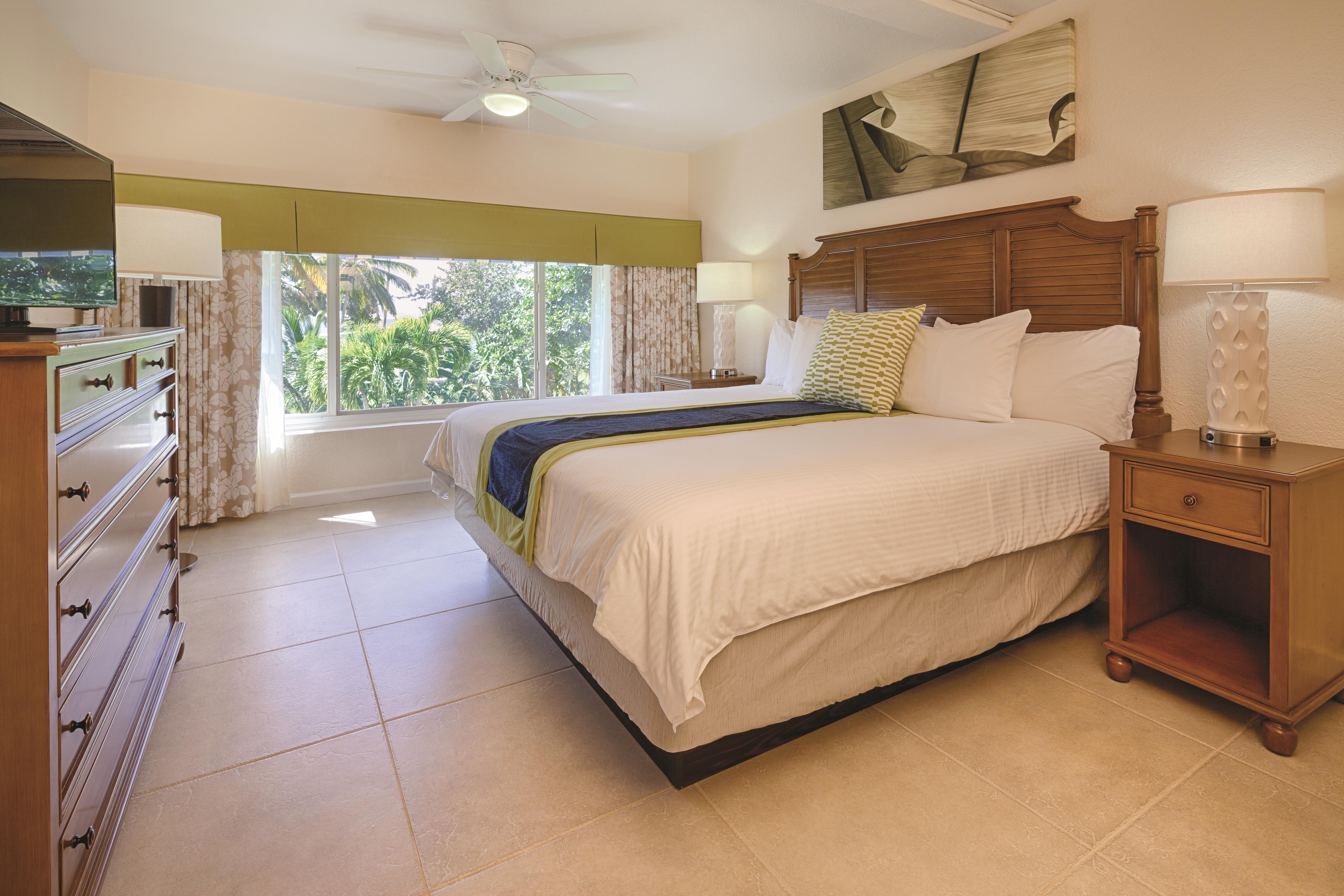 Guest room at the Limetree Beach Resort by Club Wyndham in Saint Thomas, Other than US/Canada