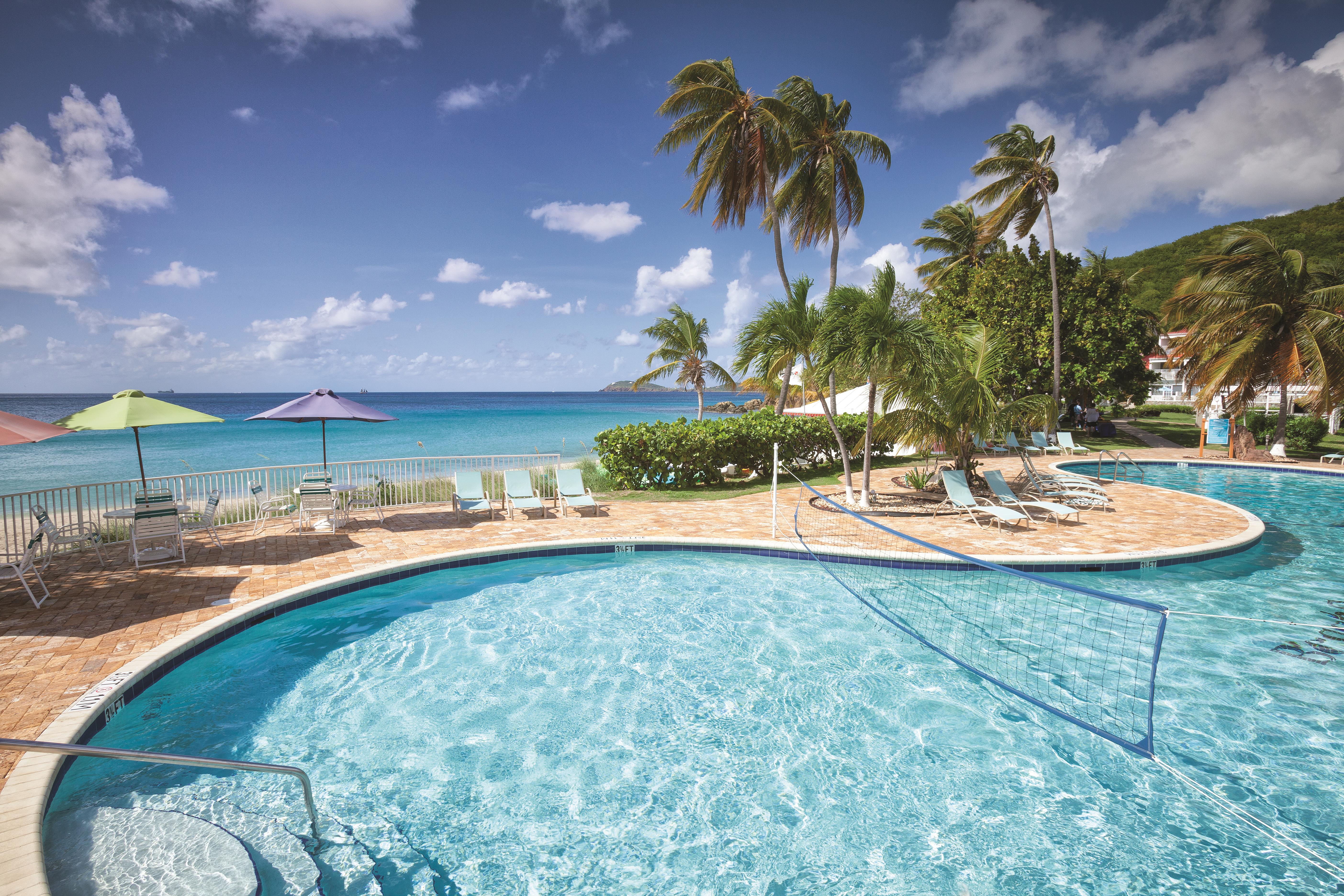 Pool at the Limetree Beach Resort by Club Wyndham in Saint Thomas, Other than US/Canada