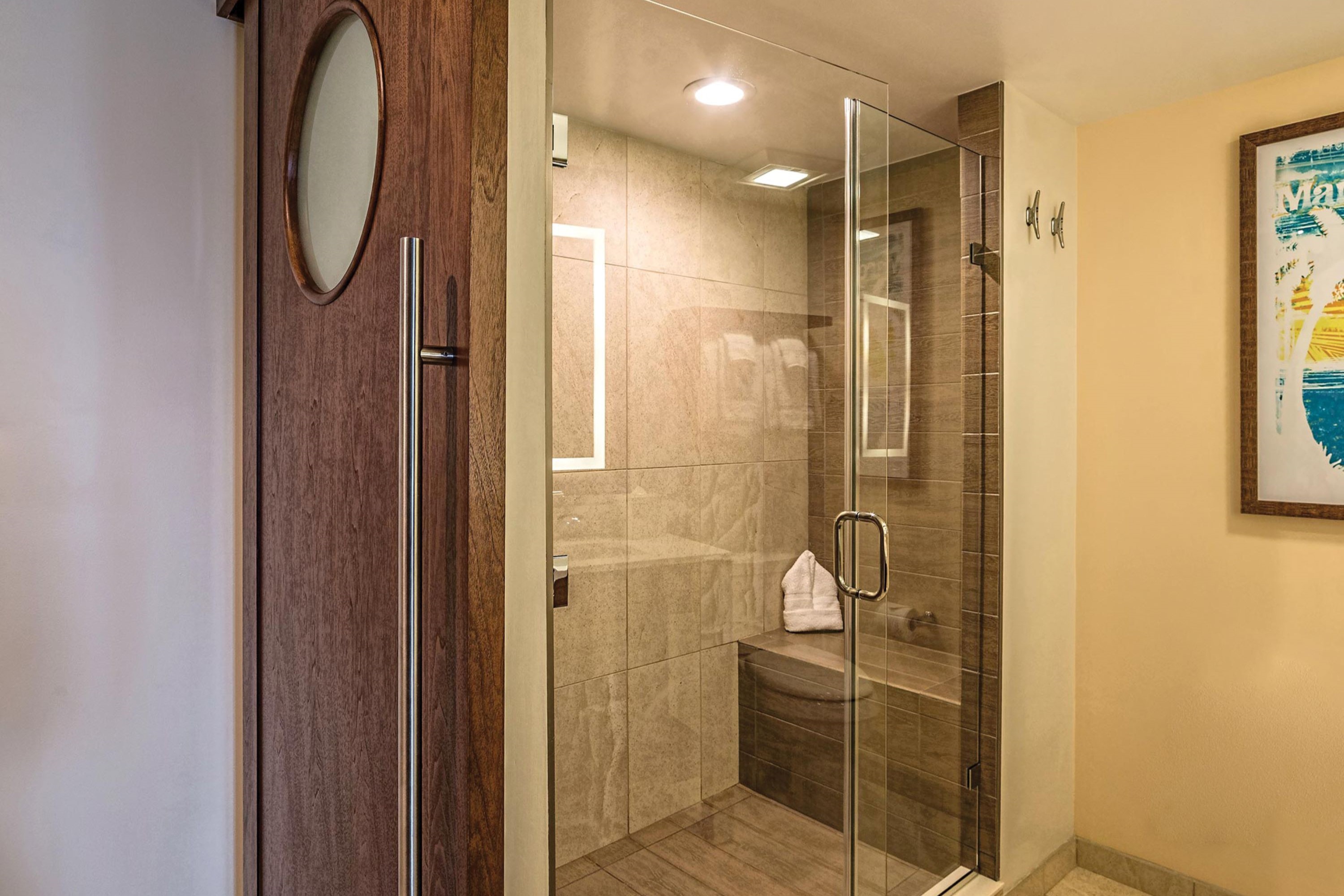 Guest room bath at the Margaritaville Vacation Club - St Thomas in St. Thomas, Other than US/Canada