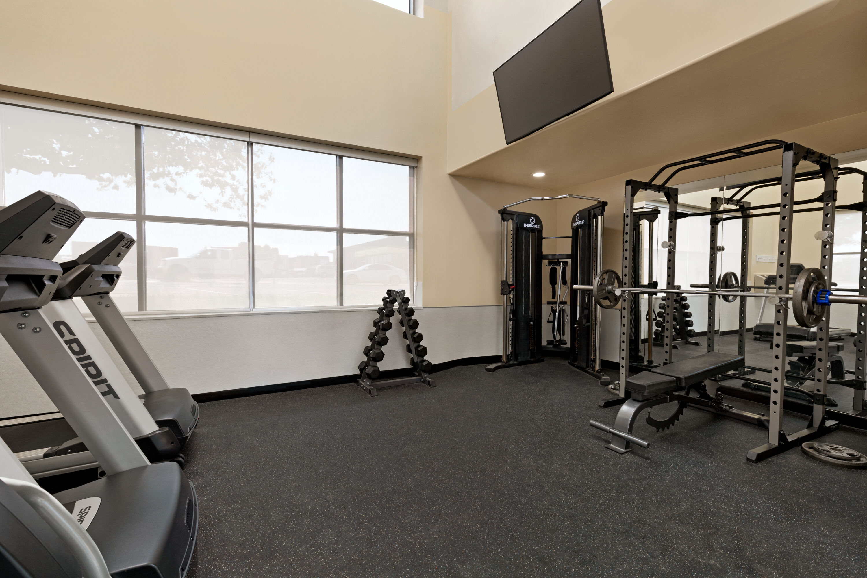 Fitness room at Wingate by Wyndham Lethbridge in Lethbridge, Alberta
