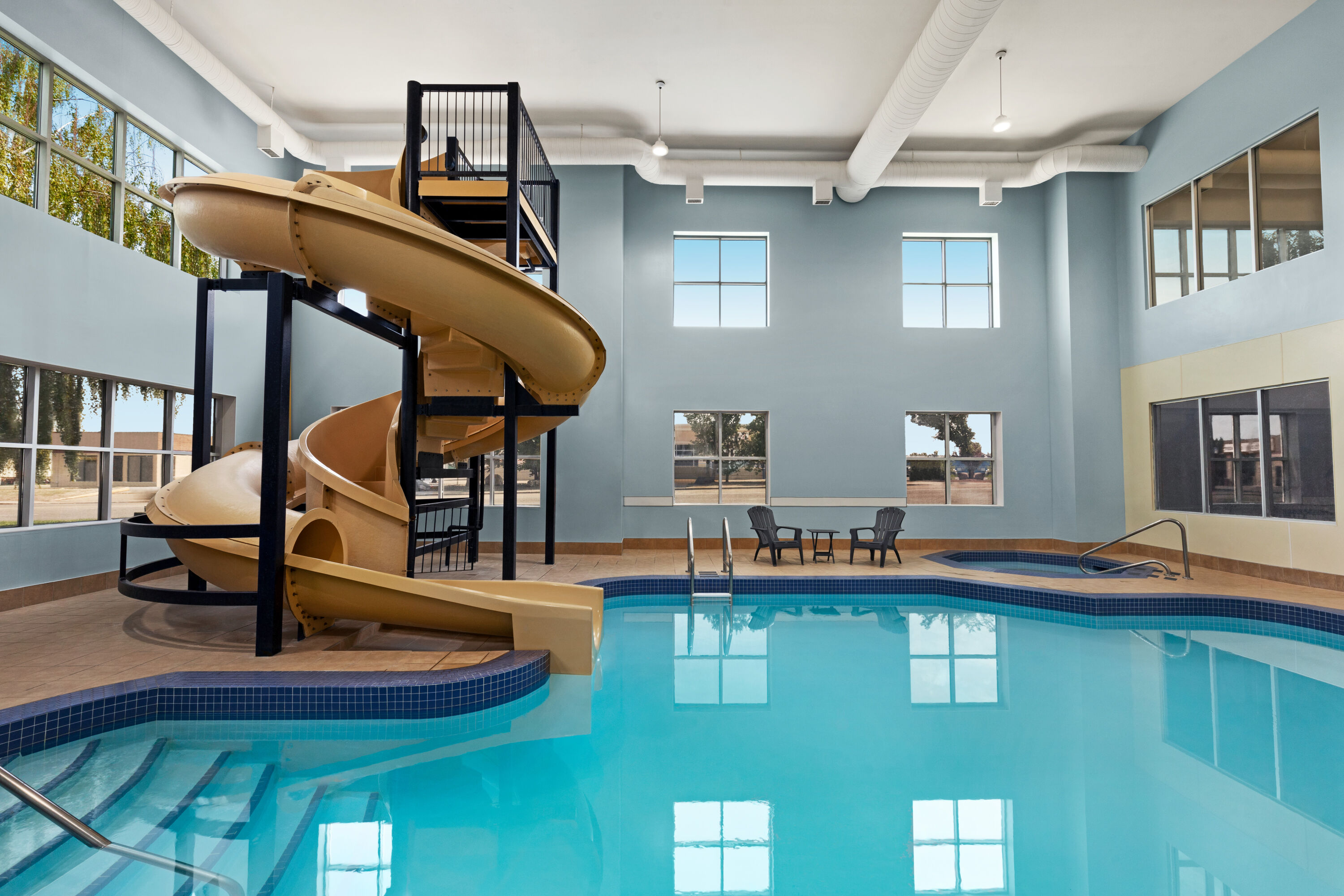 Indoor pool at the Wingate by Wyndham Lethbridge in Lethbridge, Alberta