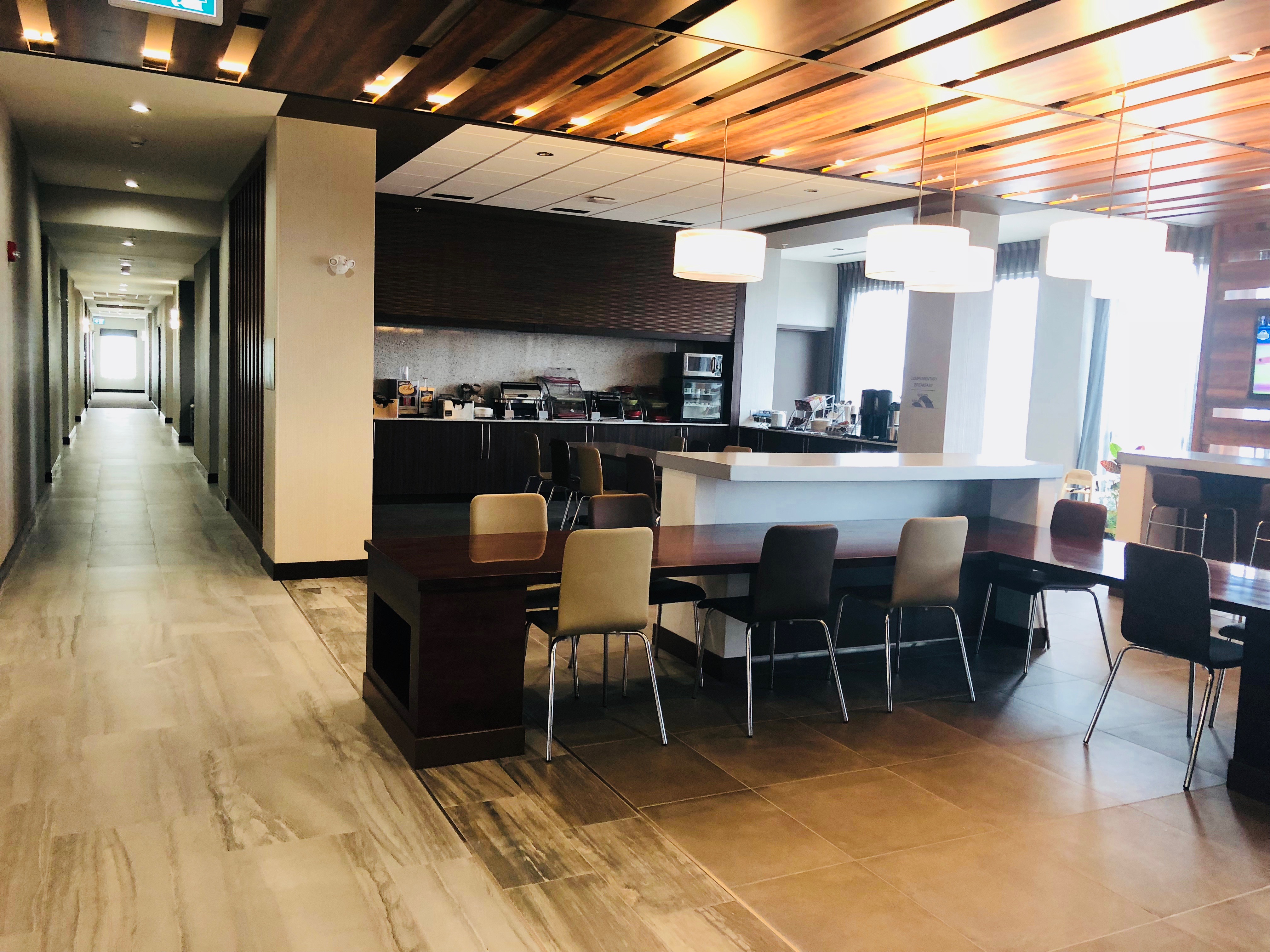 Wingate by Wyndham Kamloops restaurant breakfast area with seating in Kamloops, British Columbia