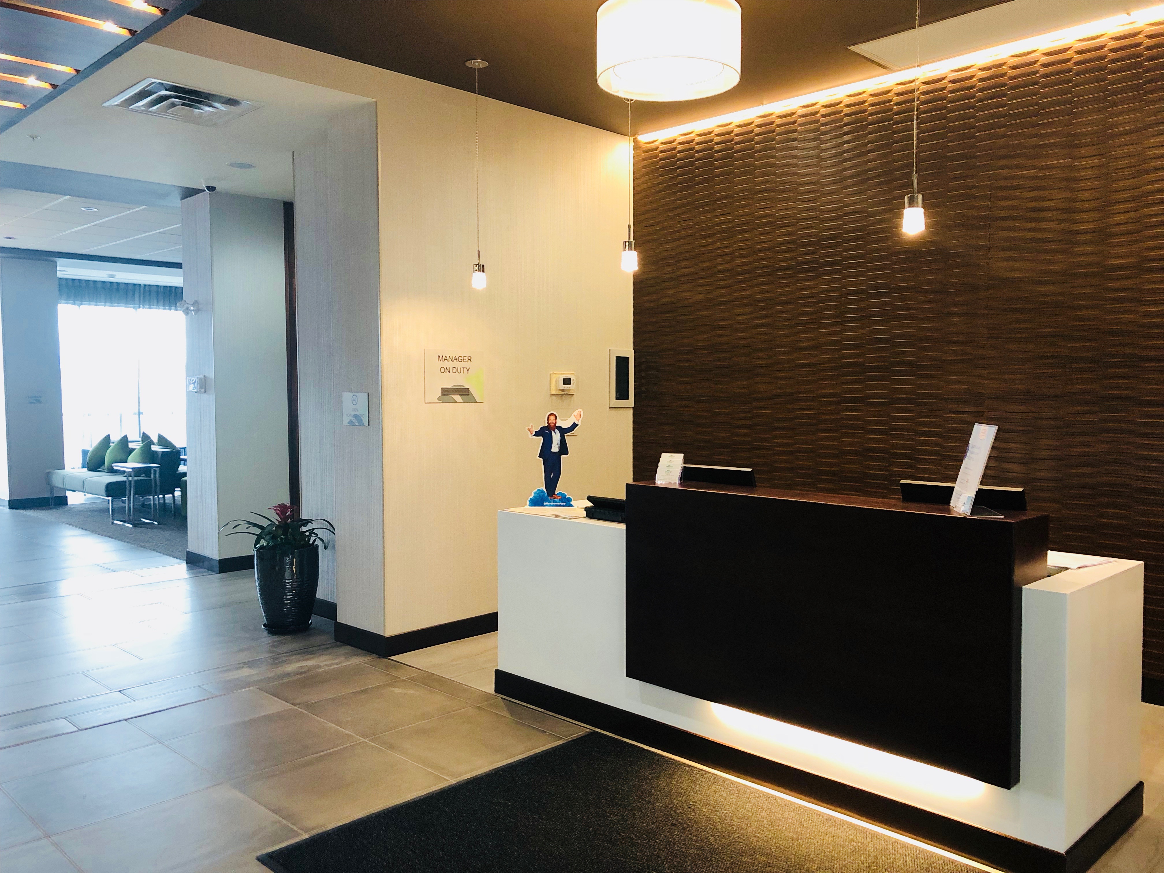 Wingate by Wyndham Kamloops reception in Kamloops, British Columbia