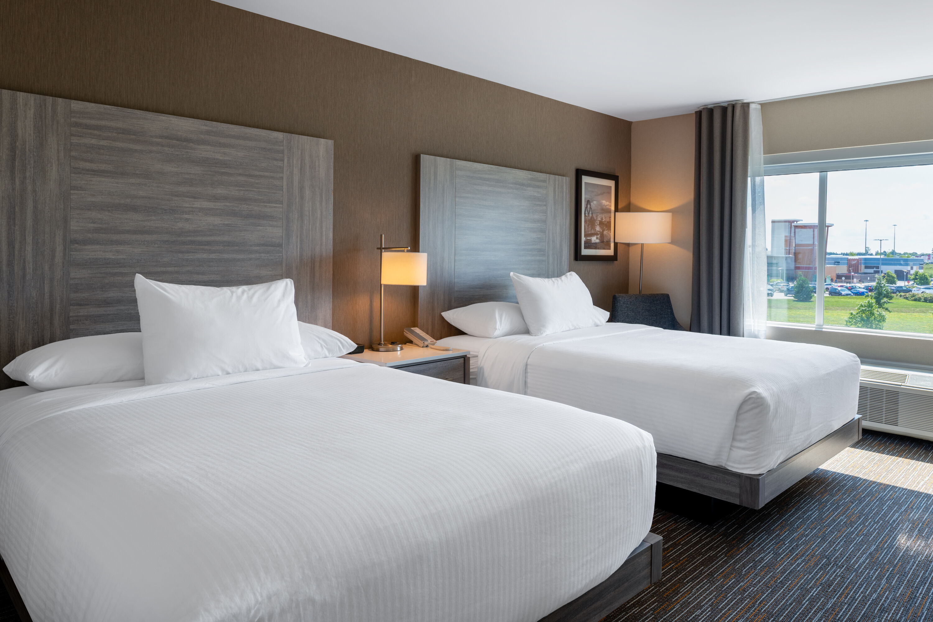 Guest room at the Wingate by Wyndham Kanata West Ottawa in Kanata, Ontario