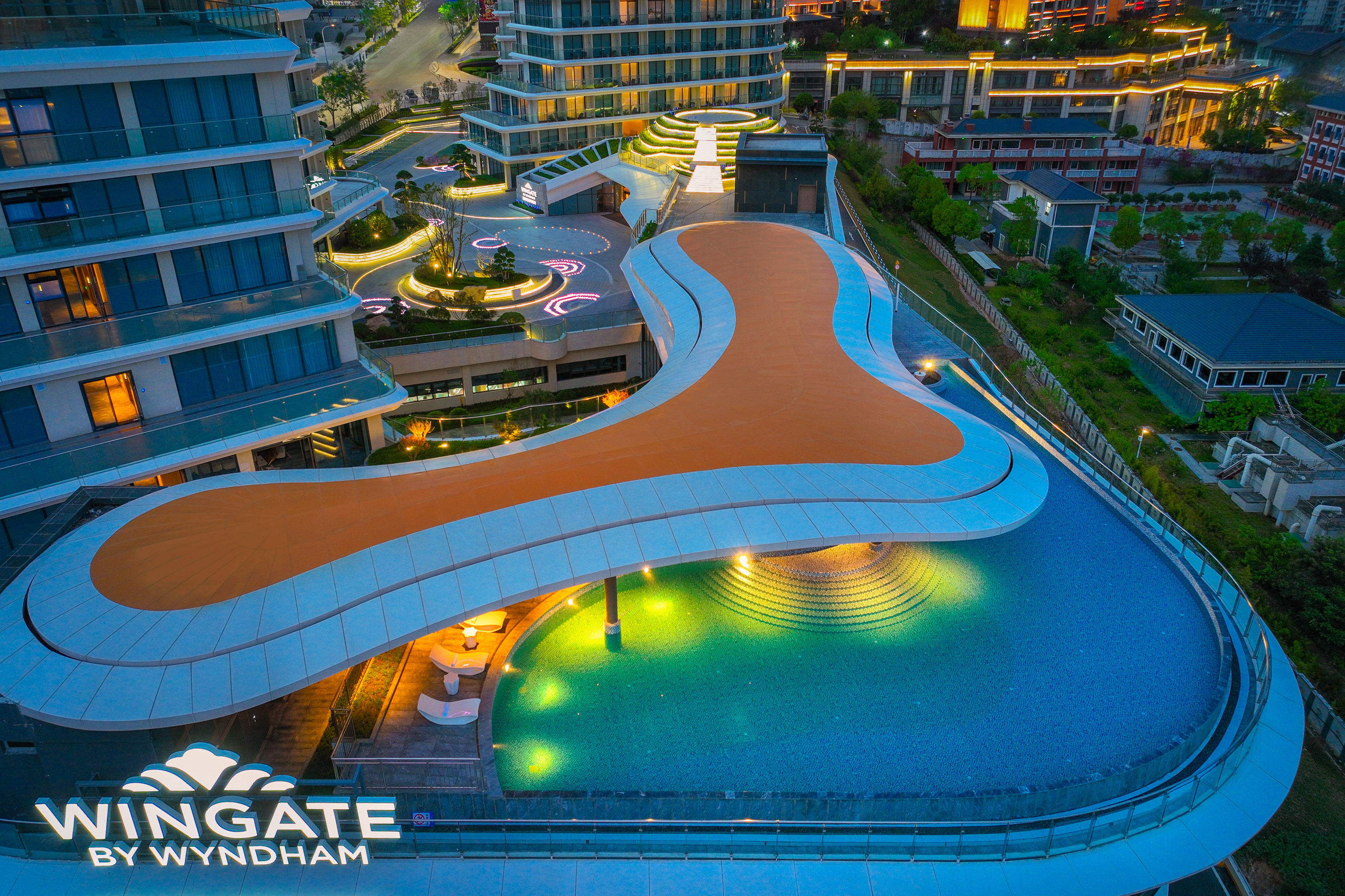 Pool at the Wingate by Wyndham Chongqing Wushan in Chongqing, Other than US/Canada