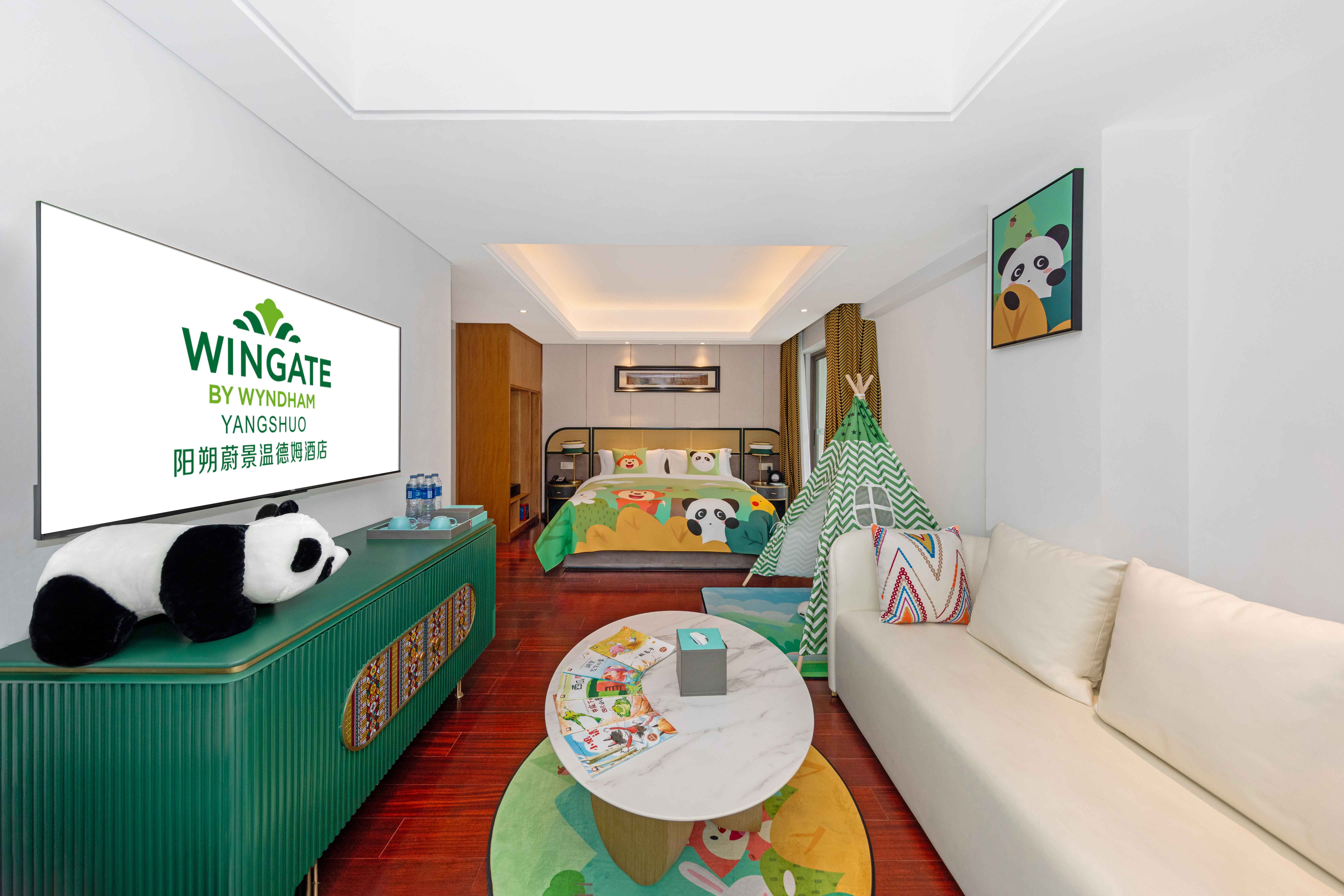 Guest room at the Wingate By Wyndham Yangshuo in Guilin, Other than US/Canada