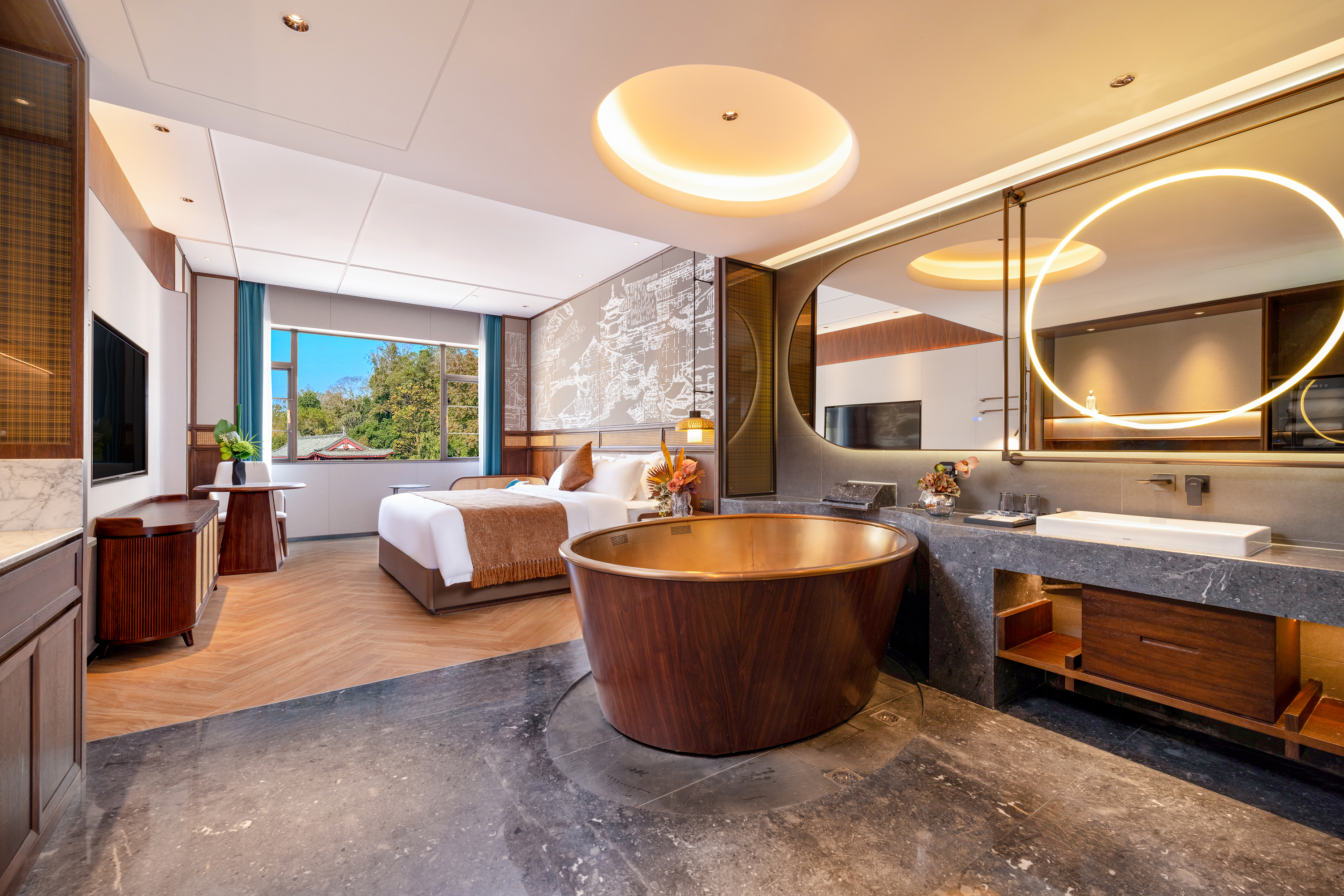 Guest room at the Wingate by Wyndham Yunfu Xinxing in Yunfu, Other than US/Canada