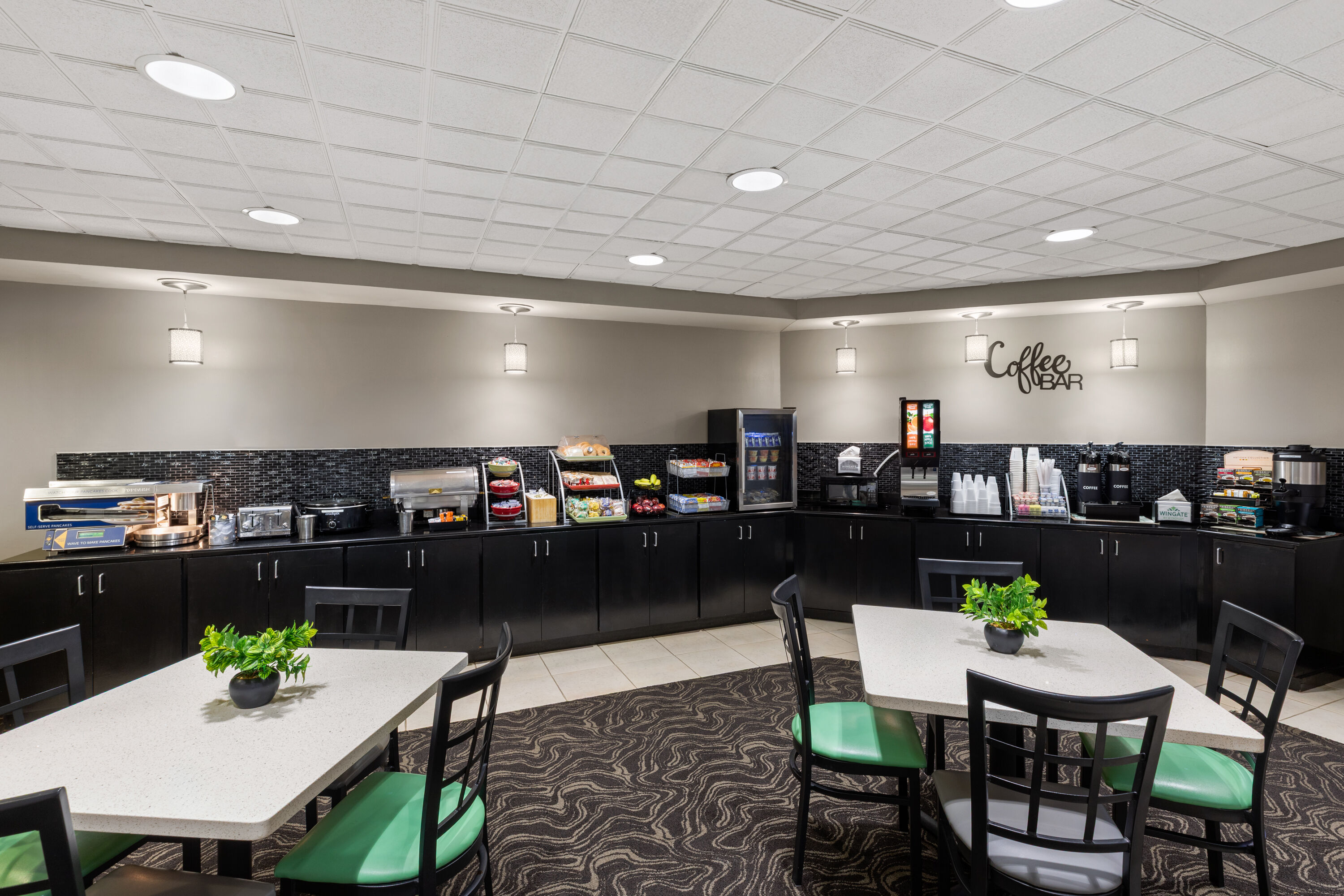 Free breakfast at Wingate by Wyndham Little Rock in Little Rock, Arkansas