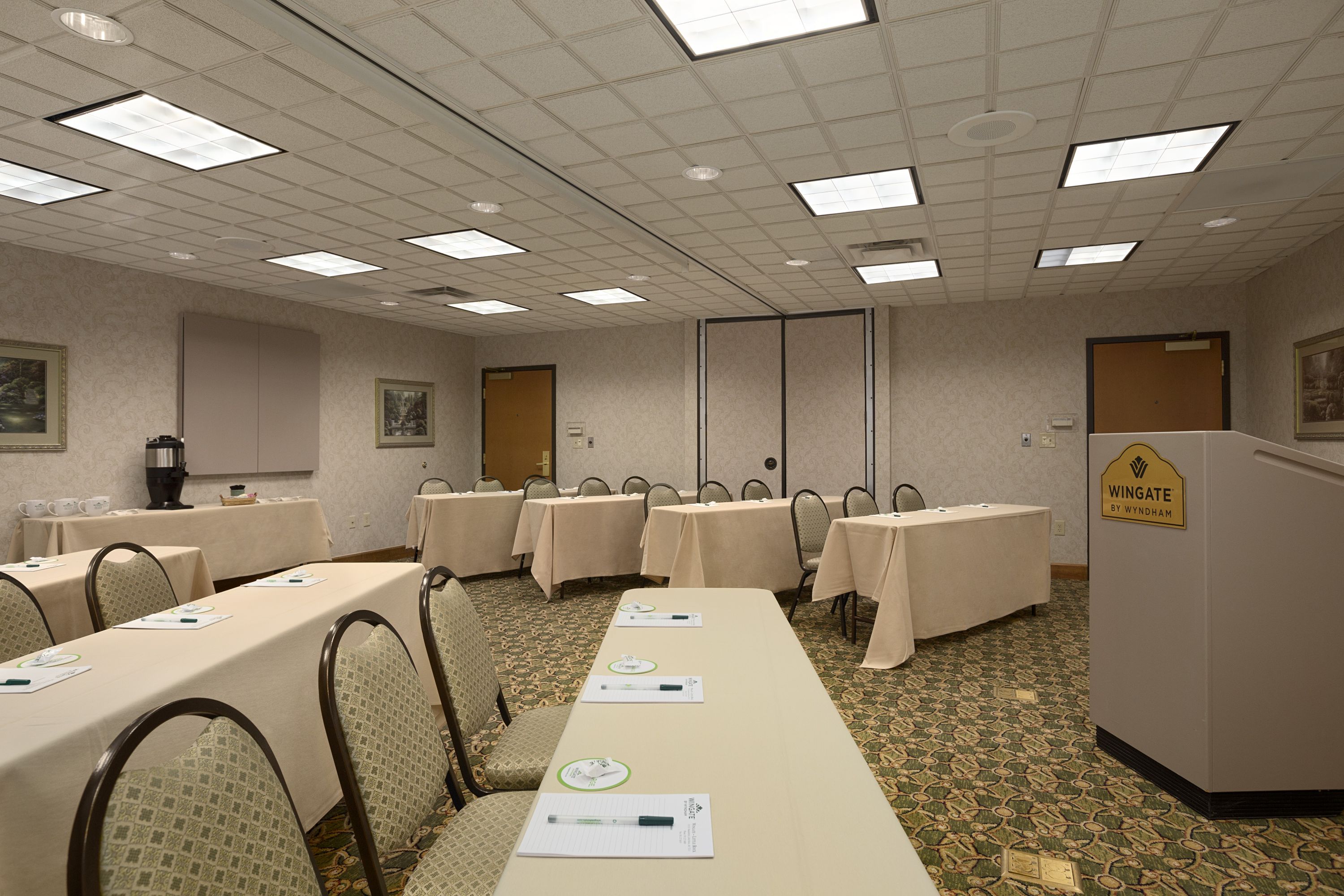 Meeting room at Wingate by Wyndham Little Rock in Little Rock, Arkansas