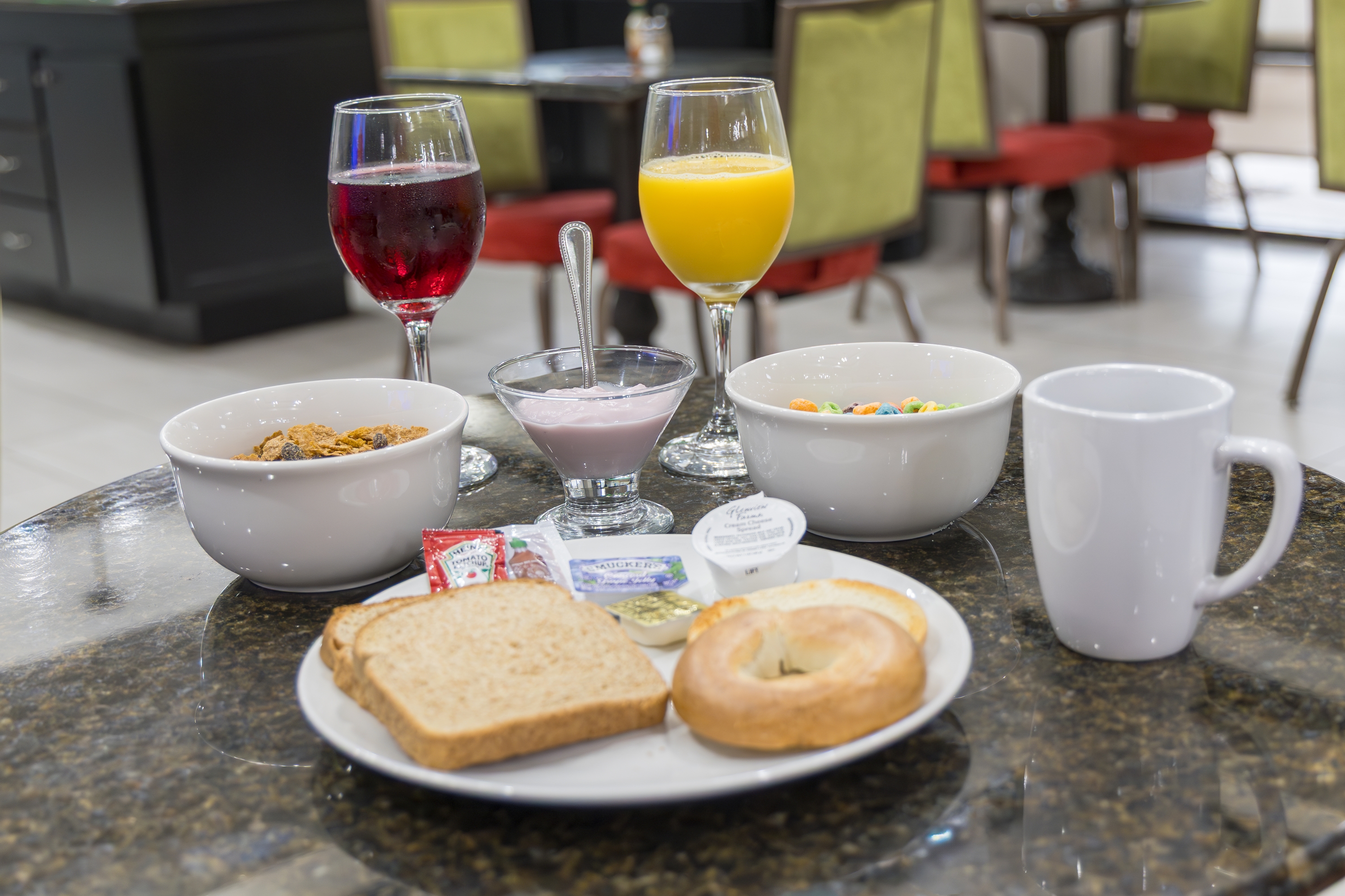 Free breakfast at Wingate by Wyndham North Little Rock in North Little Rock, Arkansas
