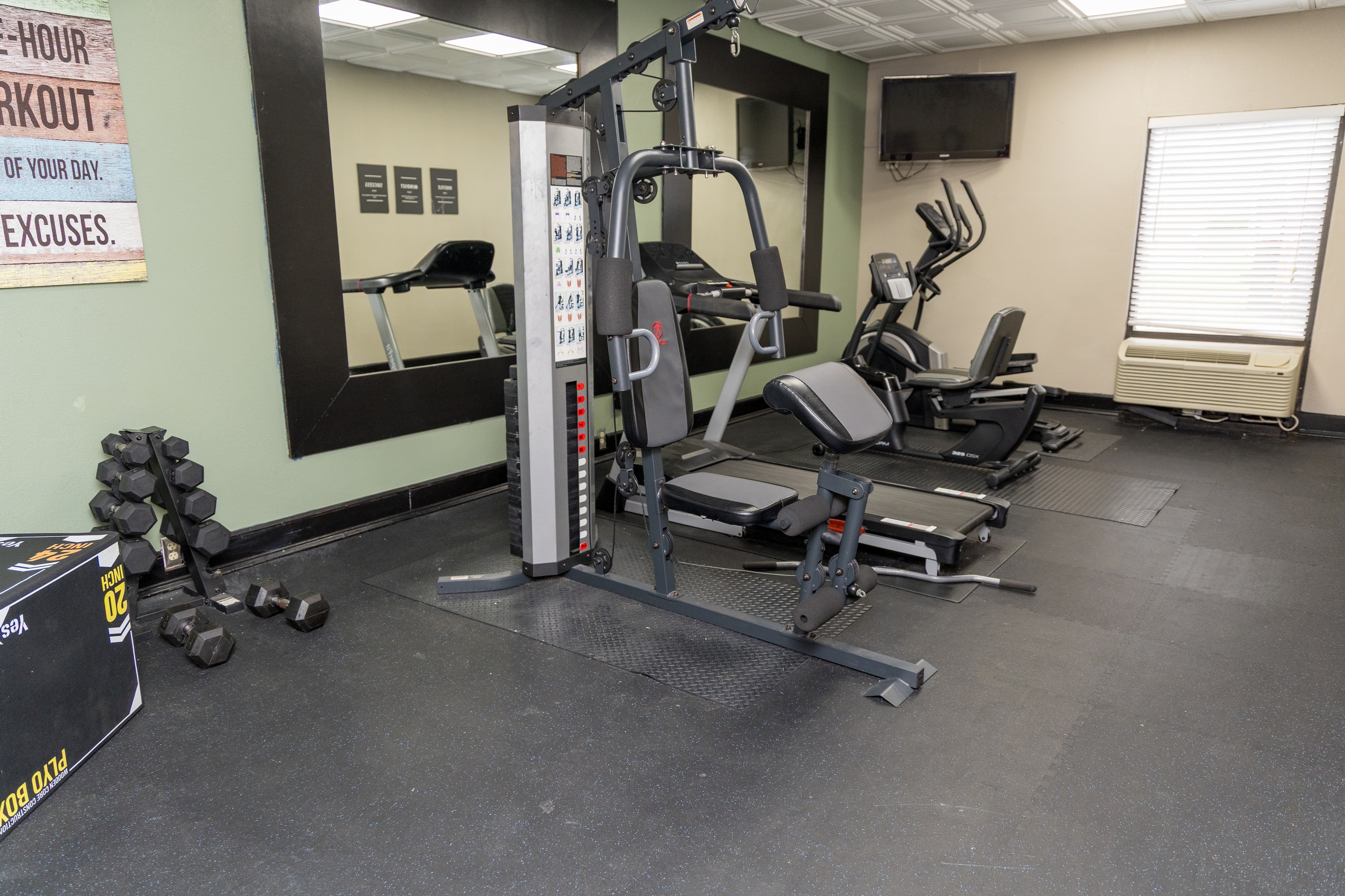 Fitness room at Wingate by Wyndham North Little Rock in North Little Rock, Arkansas