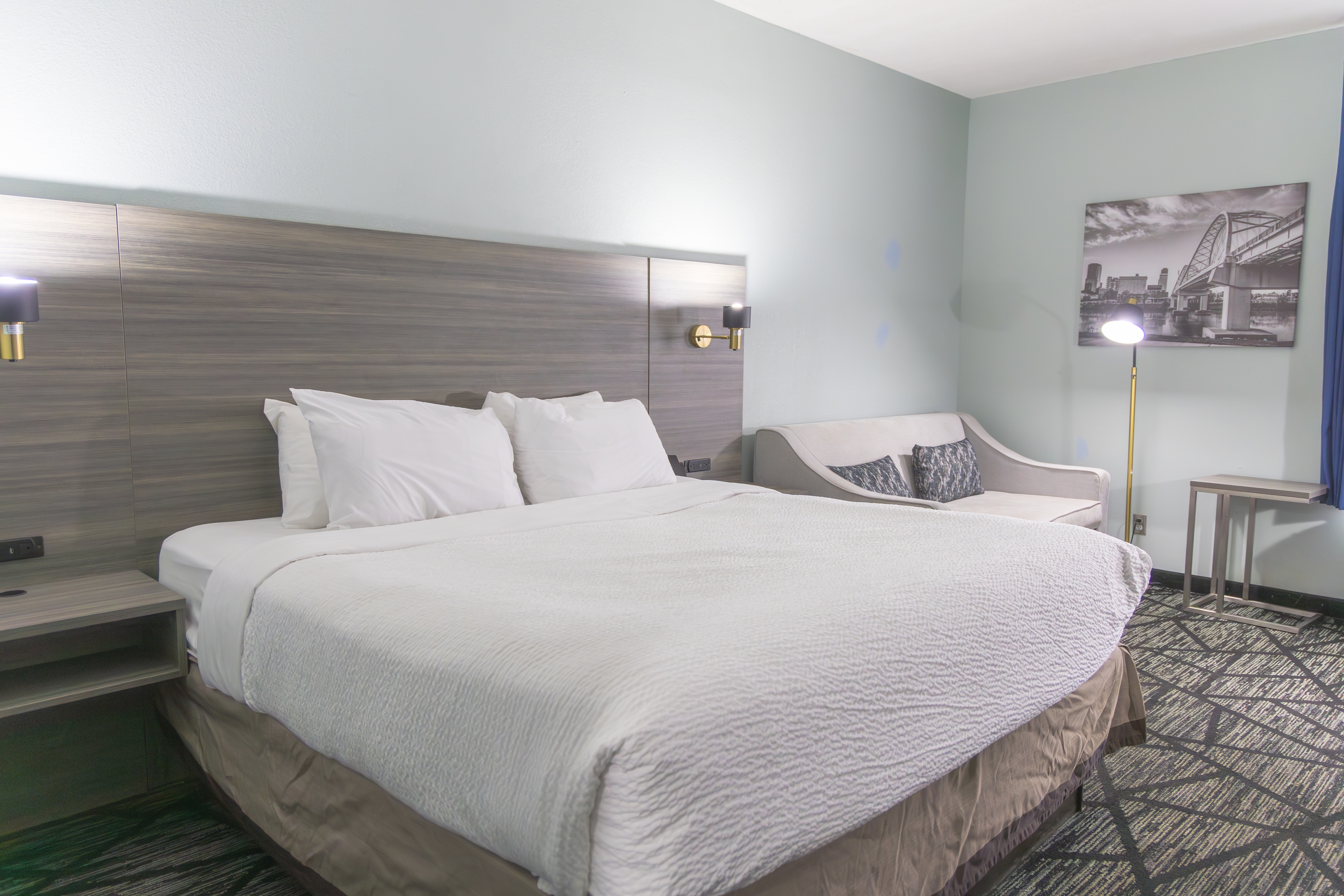 Guest room at the Wingate by Wyndham North Little Rock in North Little Rock, Arkansas