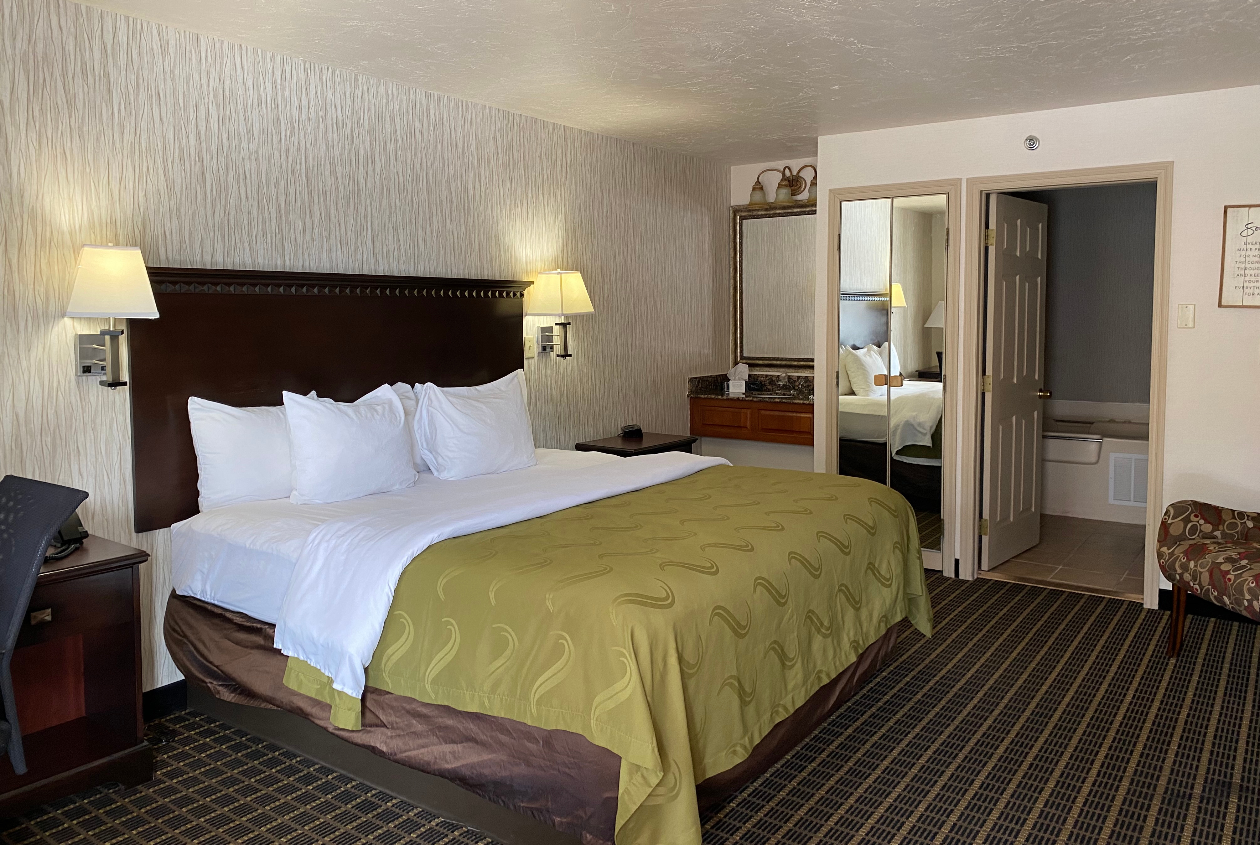 Guest room at the Wingate by Wyndham Gunnison Near Western Colorado University in Gunnison, Colorado
