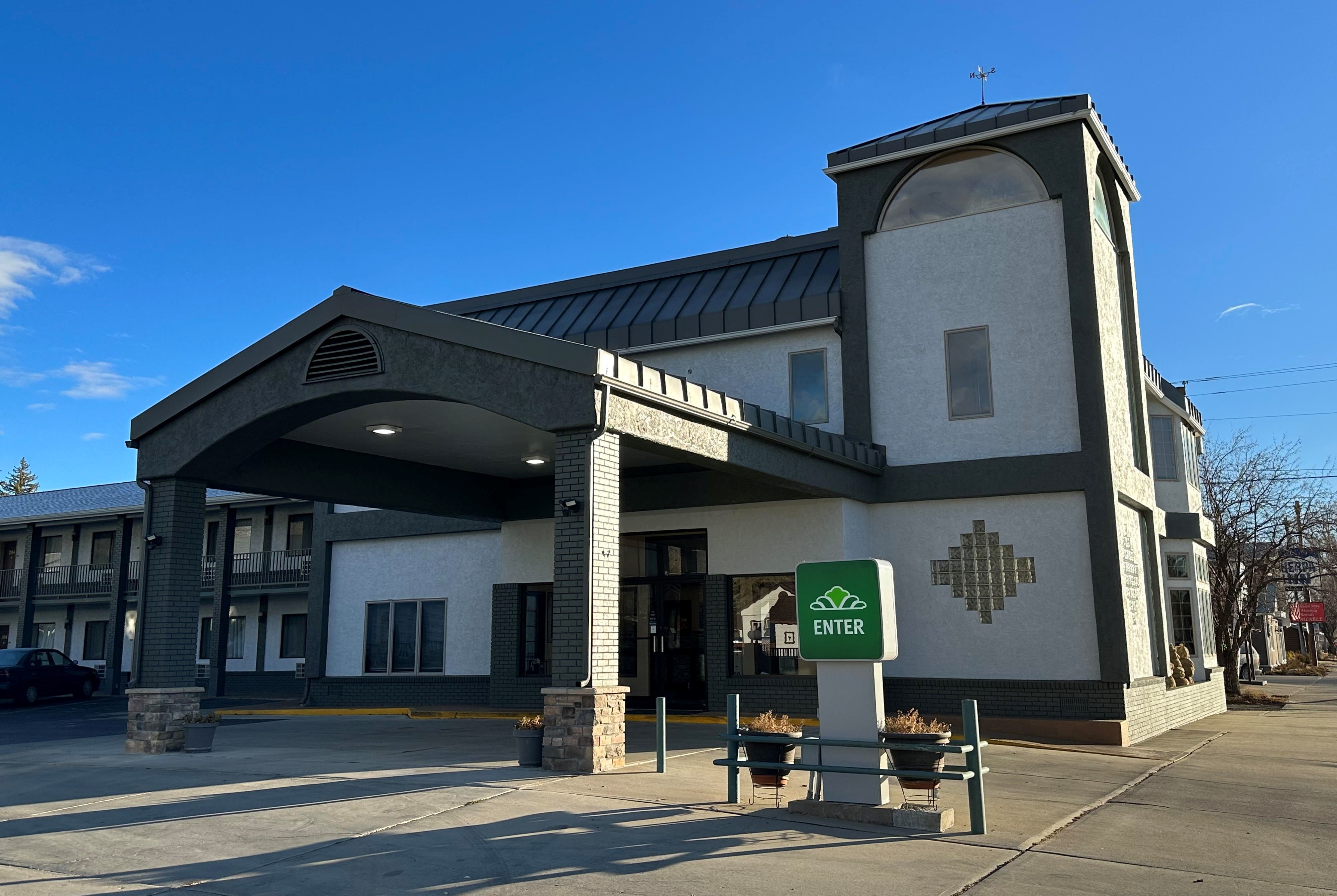 Exterior of Wingate by Wyndham Gunnison Near Western Colorado University hotel in Gunnison, Colorado