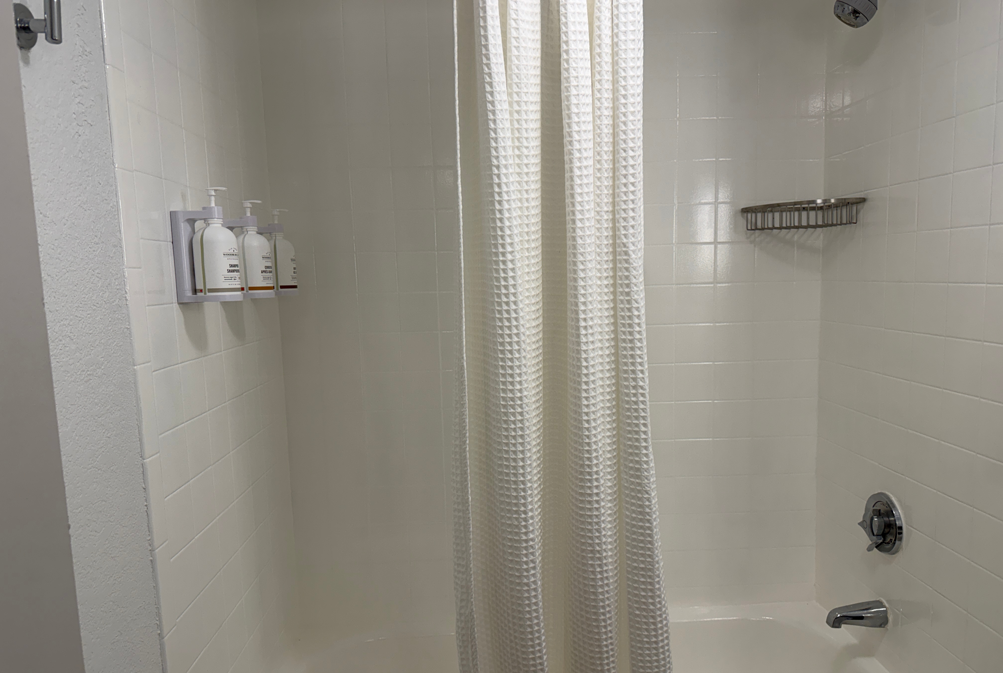 Guest room bath at the Wingate by Wyndham Jacksonville FL in Jacksonville, Florida