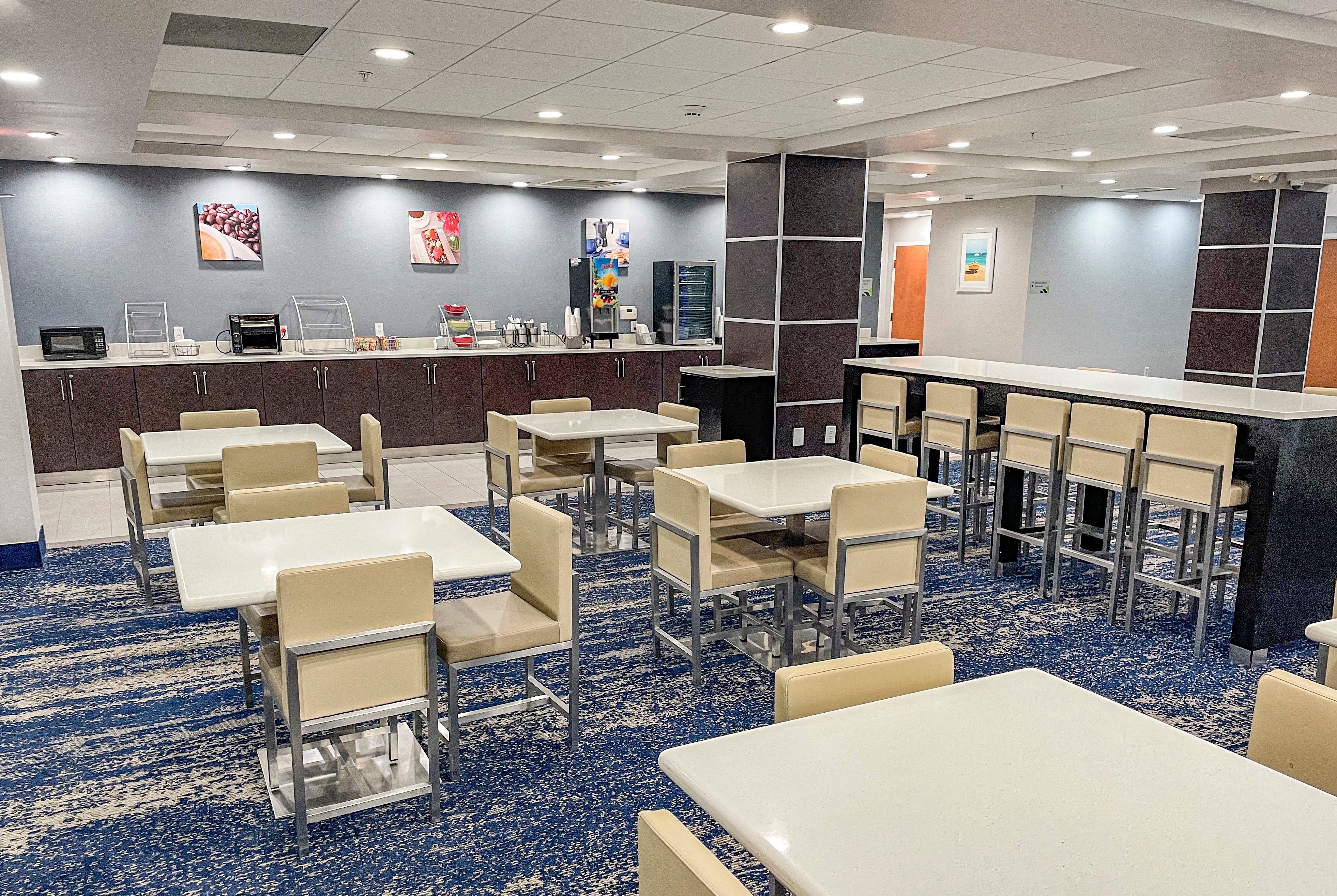 Free breakfast at Wingate by Wyndham Panama City Area Lynn Haven in Lynn Haven, Florida