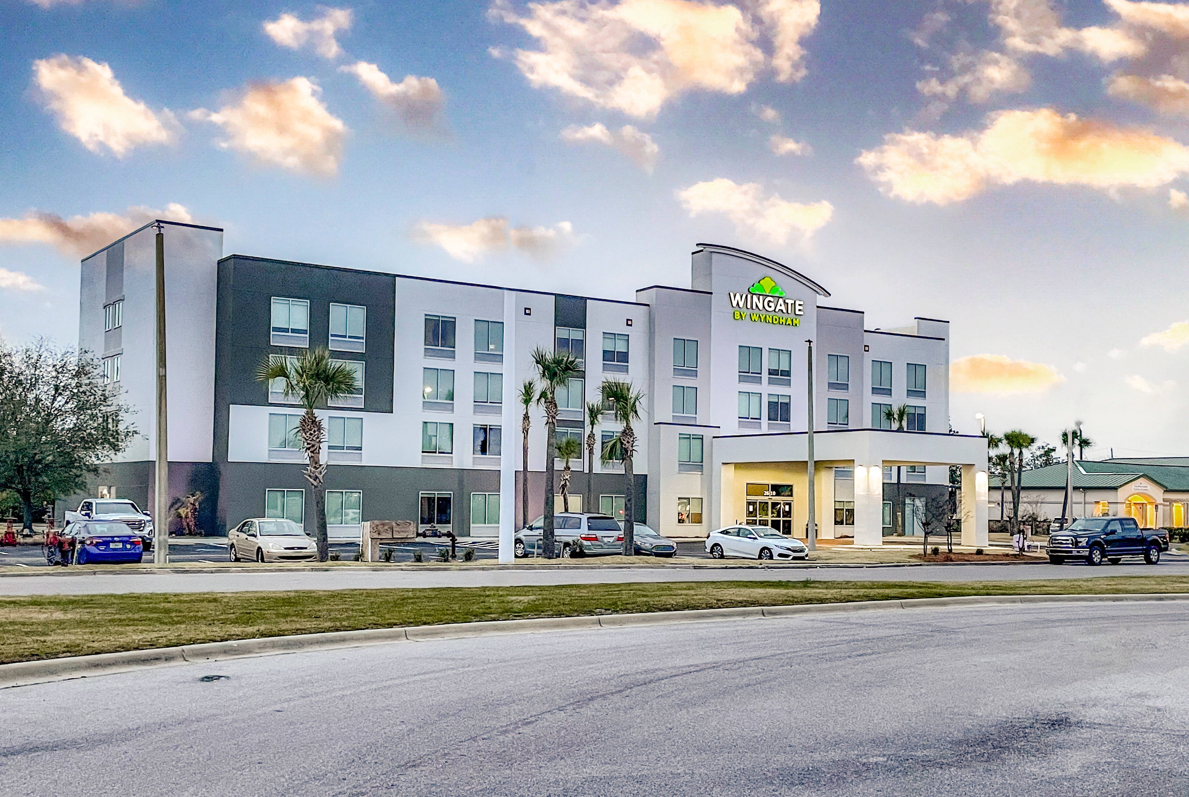 Exterior of Wingate by Wyndham Panama City Area Lynn Haven hotel in Lynn Haven, Florida
