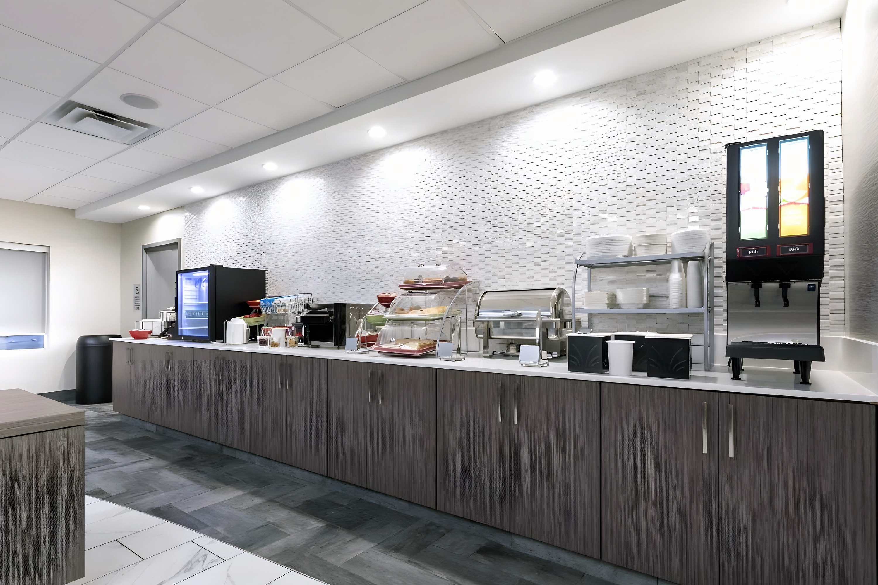 Wingate by Wyndham Augusta Washington Road restaurant breakfast area close up in Augusta, Georgia