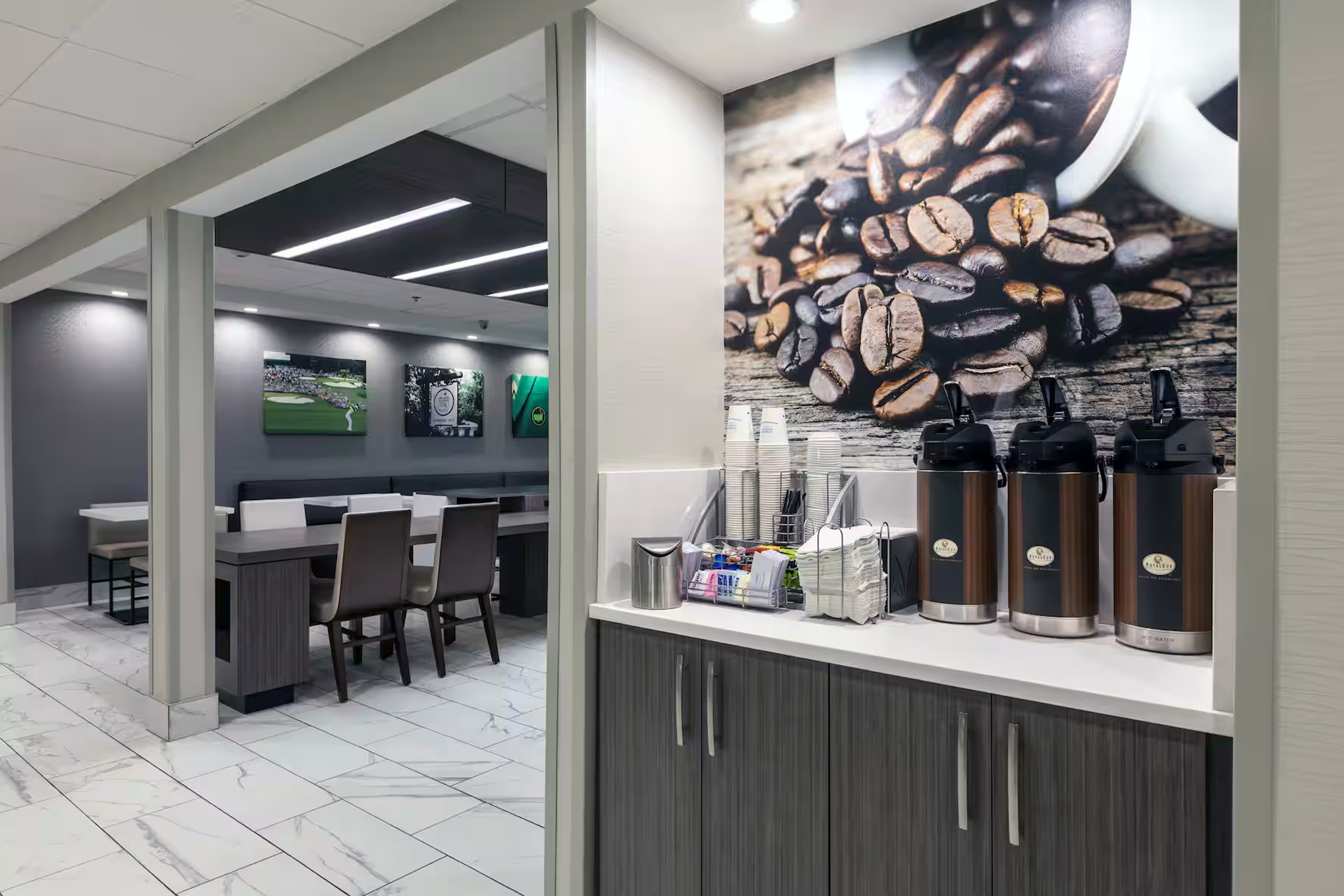 Wingate by Wyndham Augusta Washington Road restaurant breakfast area close up in Augusta, Georgia