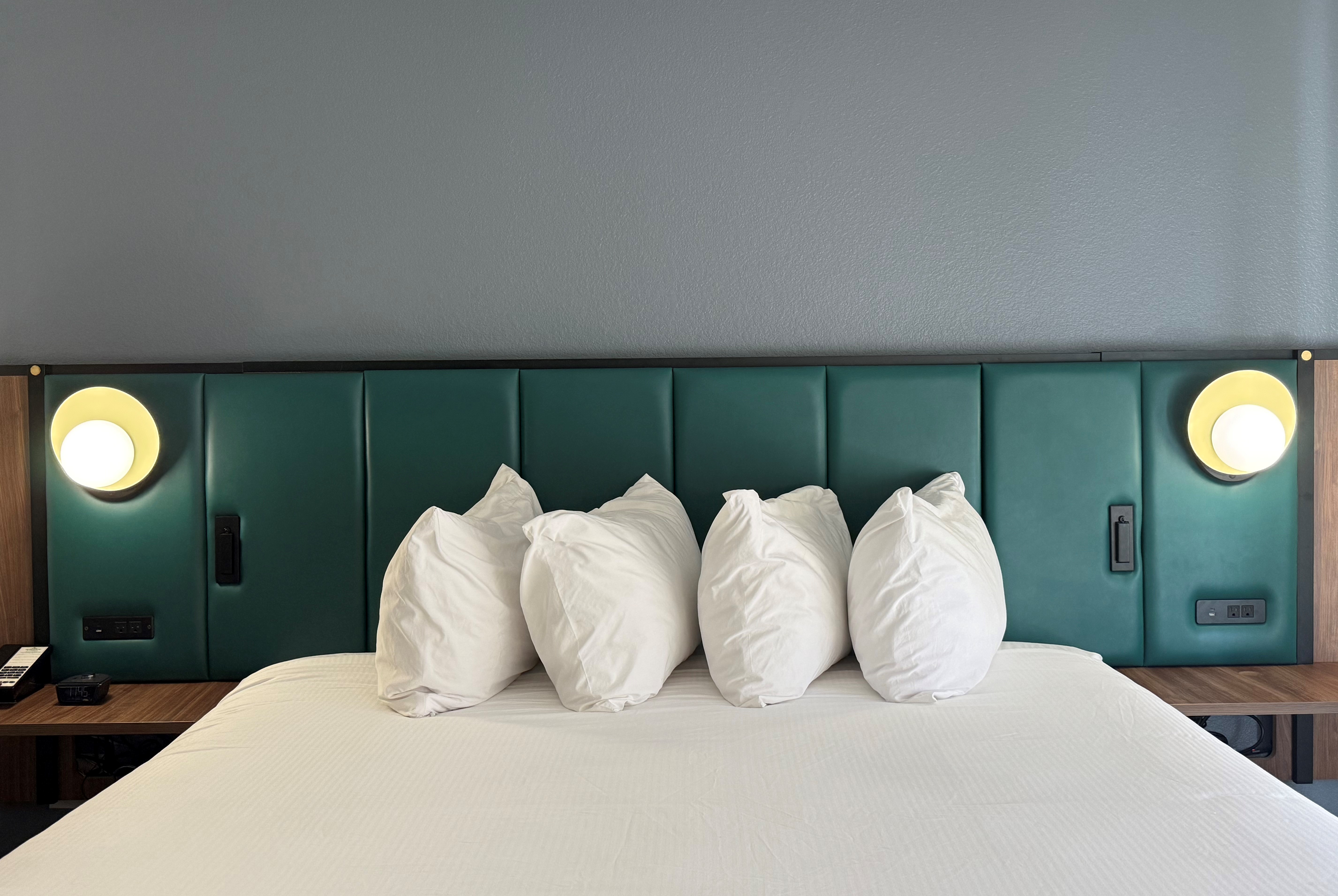 Guest room at the Wingate by Wyndham Indianapolis Airport-Rockville Rd. in Indianapolis, Indiana