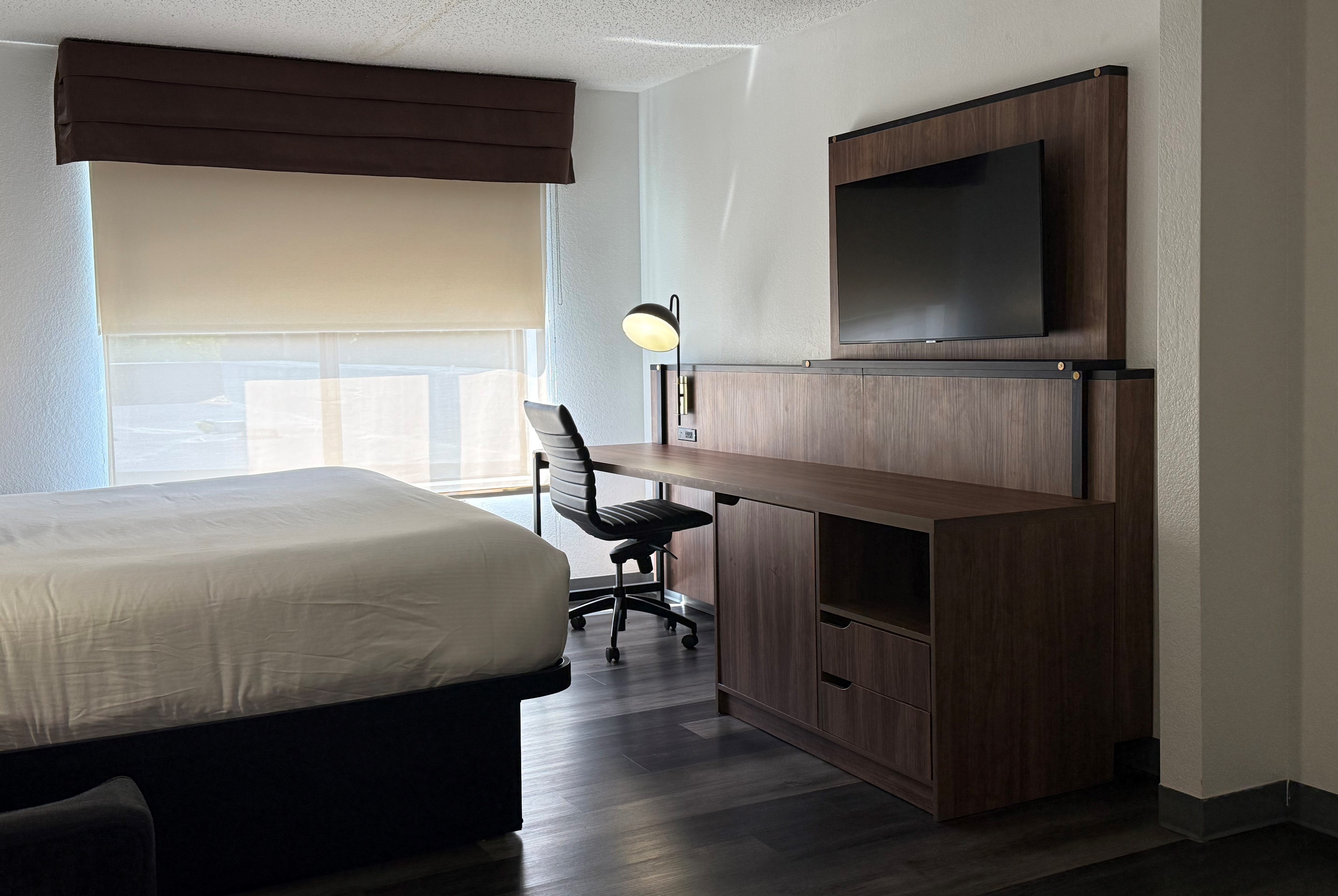 Guest room at the Wingate by Wyndham Indianapolis Airport-Rockville Rd. in Indianapolis, Indiana