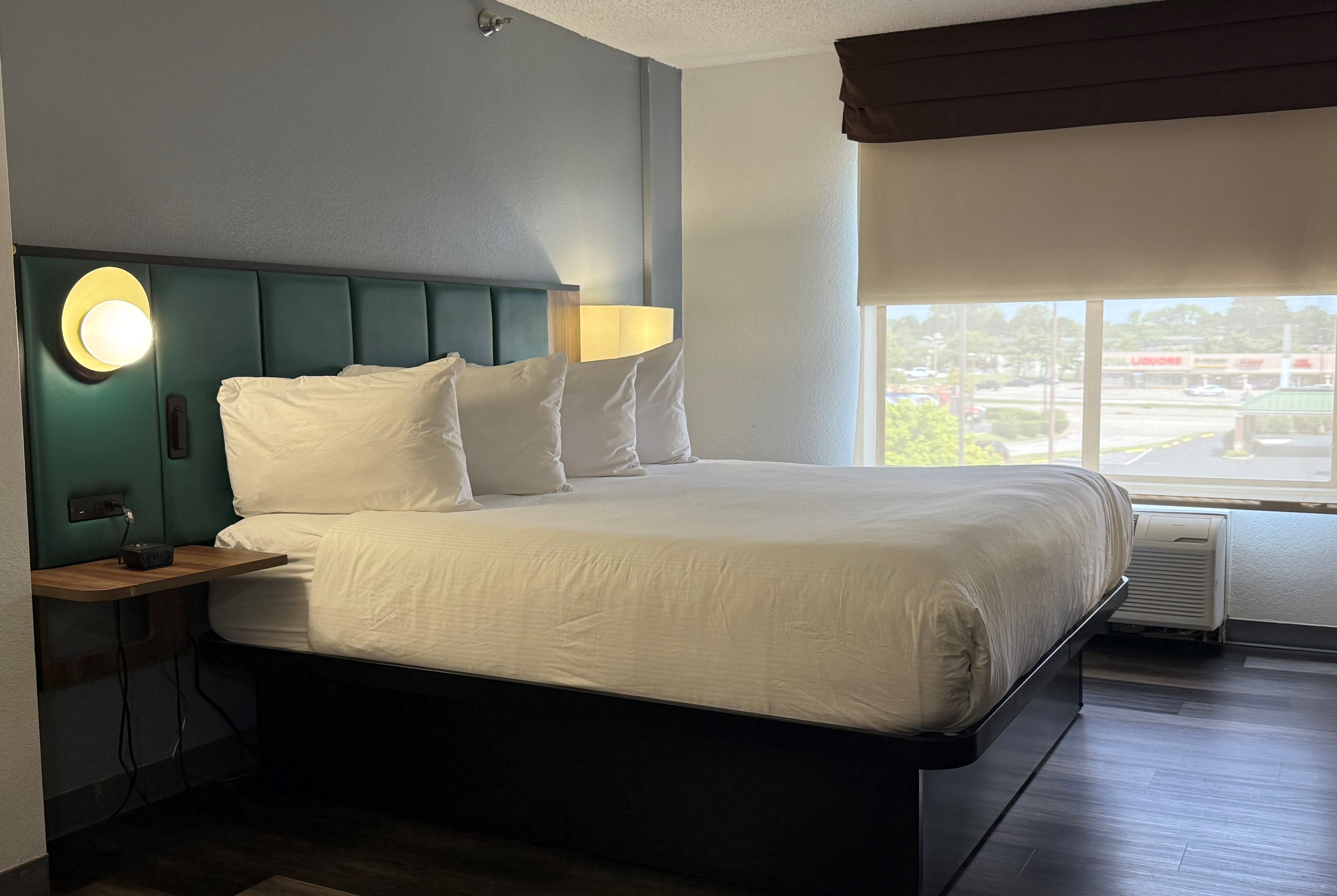 Guest room at the Wingate by Wyndham Indianapolis Airport-Rockville Rd. in Indianapolis, Indiana