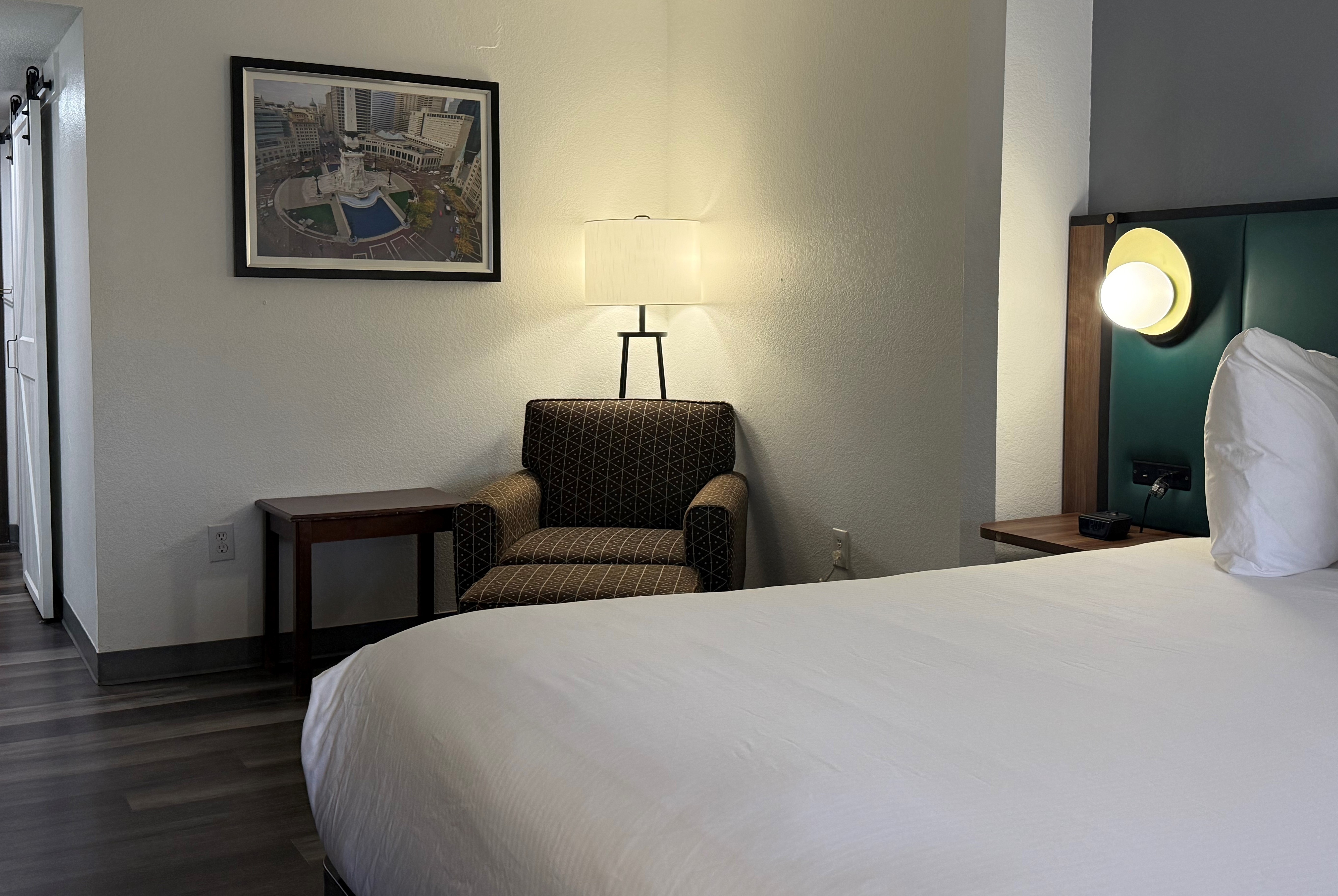 Guest room at the Wingate by Wyndham Indianapolis Airport-Rockville Rd. in Indianapolis, Indiana