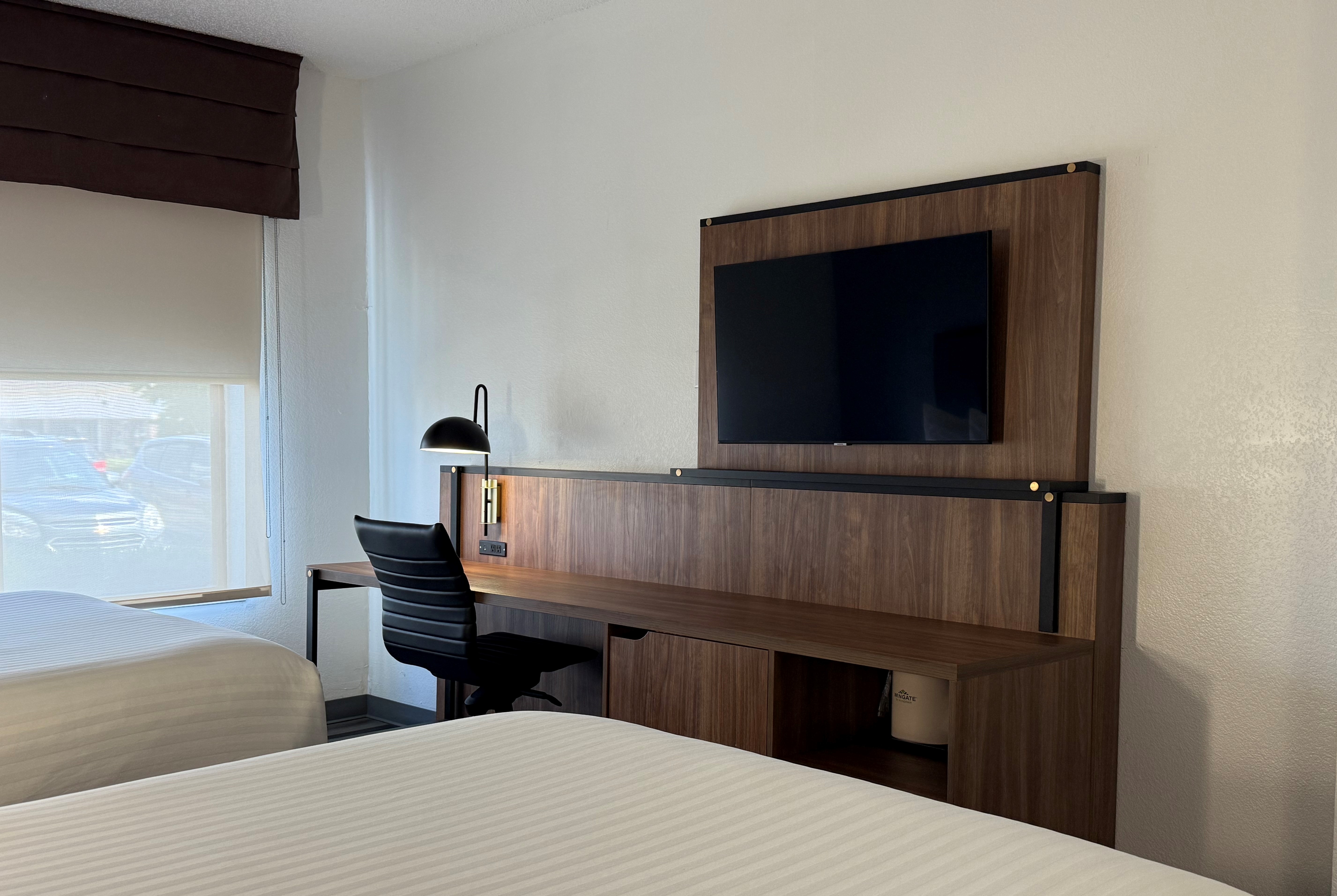 Guest room at the Wingate by Wyndham Indianapolis Airport-Rockville Rd. in Indianapolis, Indiana