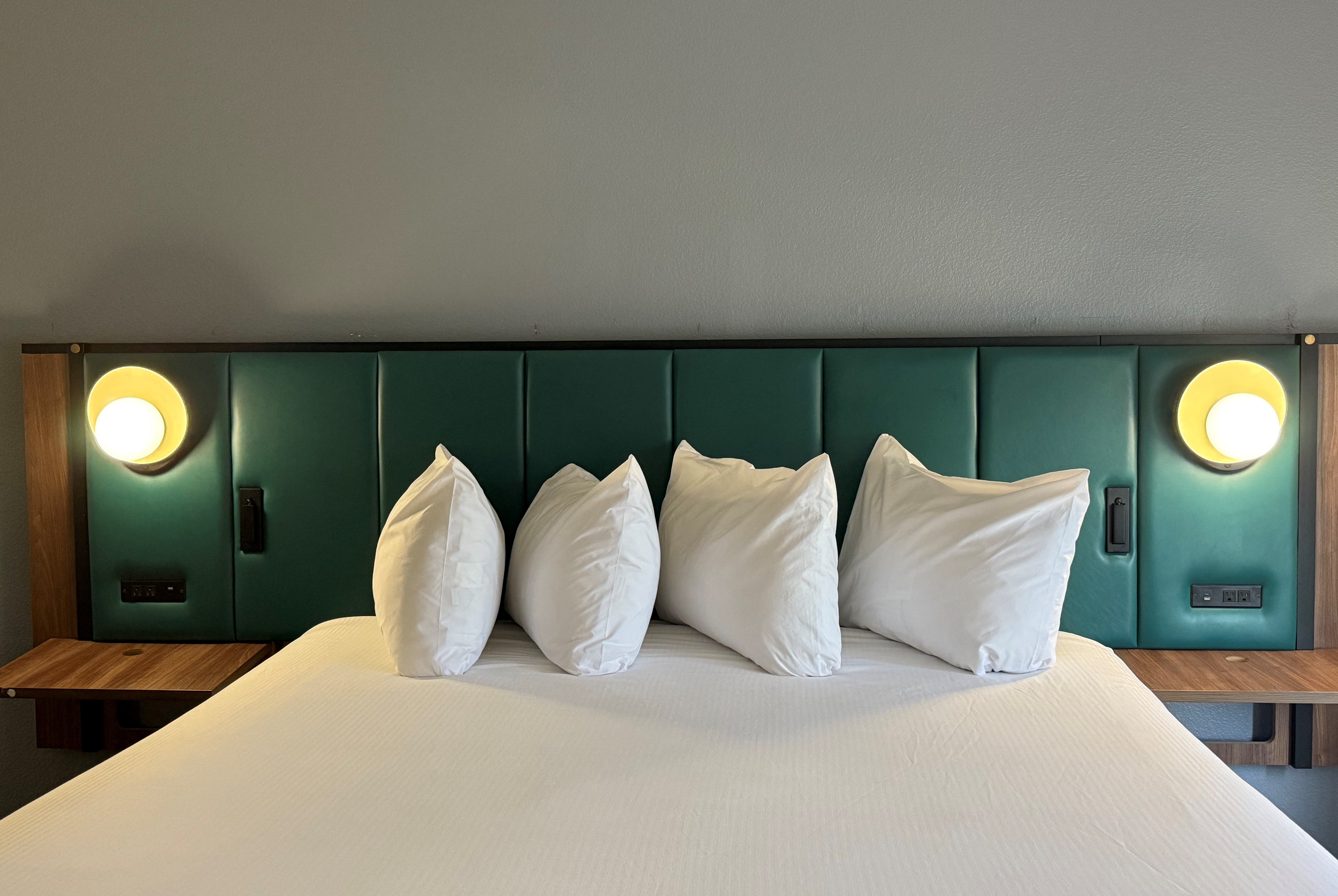 Guest room at the Wingate by Wyndham Indianapolis Airport-Rockville Rd. in Indianapolis, Indiana