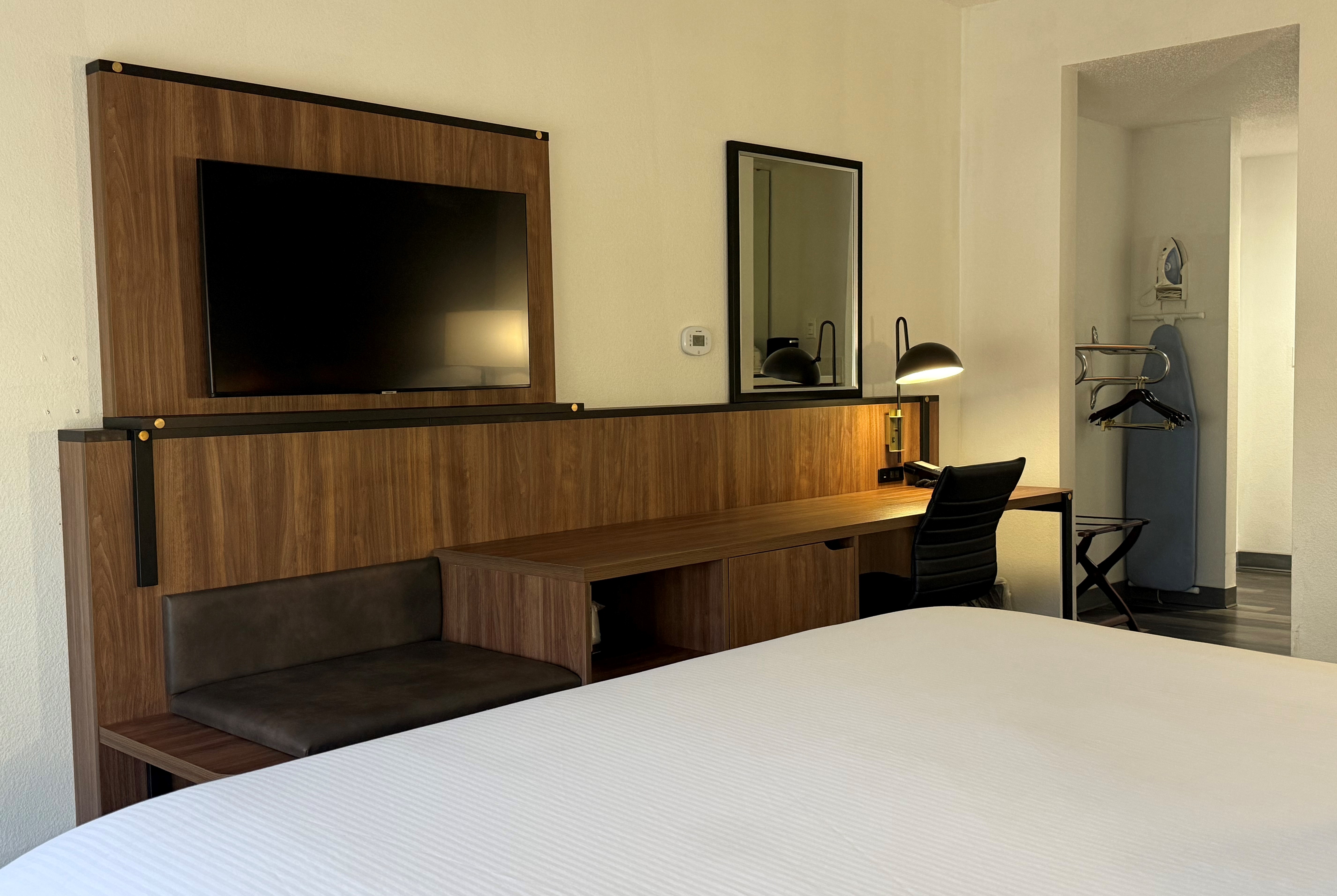 Guest room at the Wingate by Wyndham Indianapolis Airport-Rockville Rd. in Indianapolis, Indiana