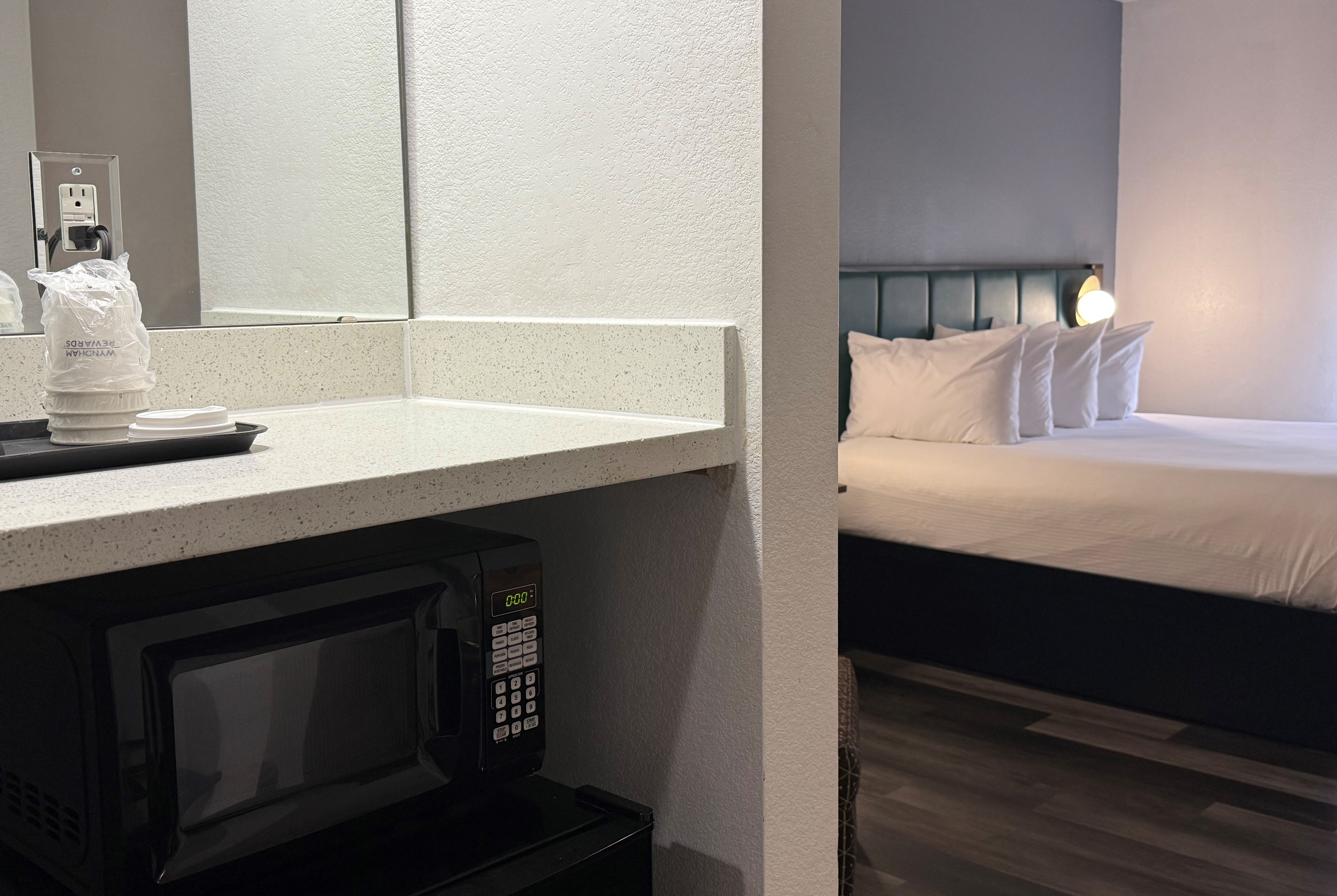 Guest room at the Wingate by Wyndham Indianapolis Airport-Rockville Rd. in Indianapolis, Indiana