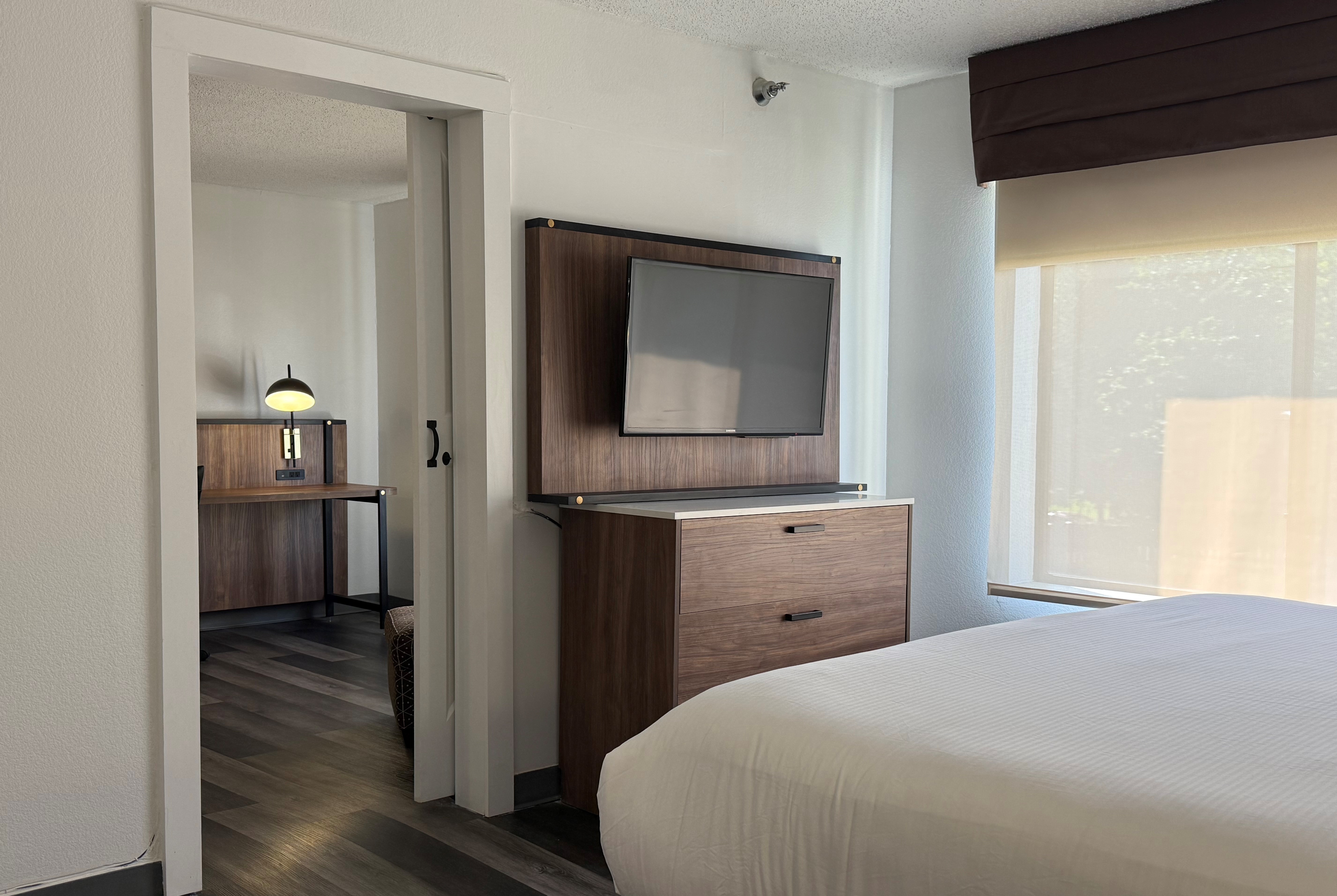 Guest room at the Wingate by Wyndham Indianapolis Airport-Rockville Rd. in Indianapolis, Indiana