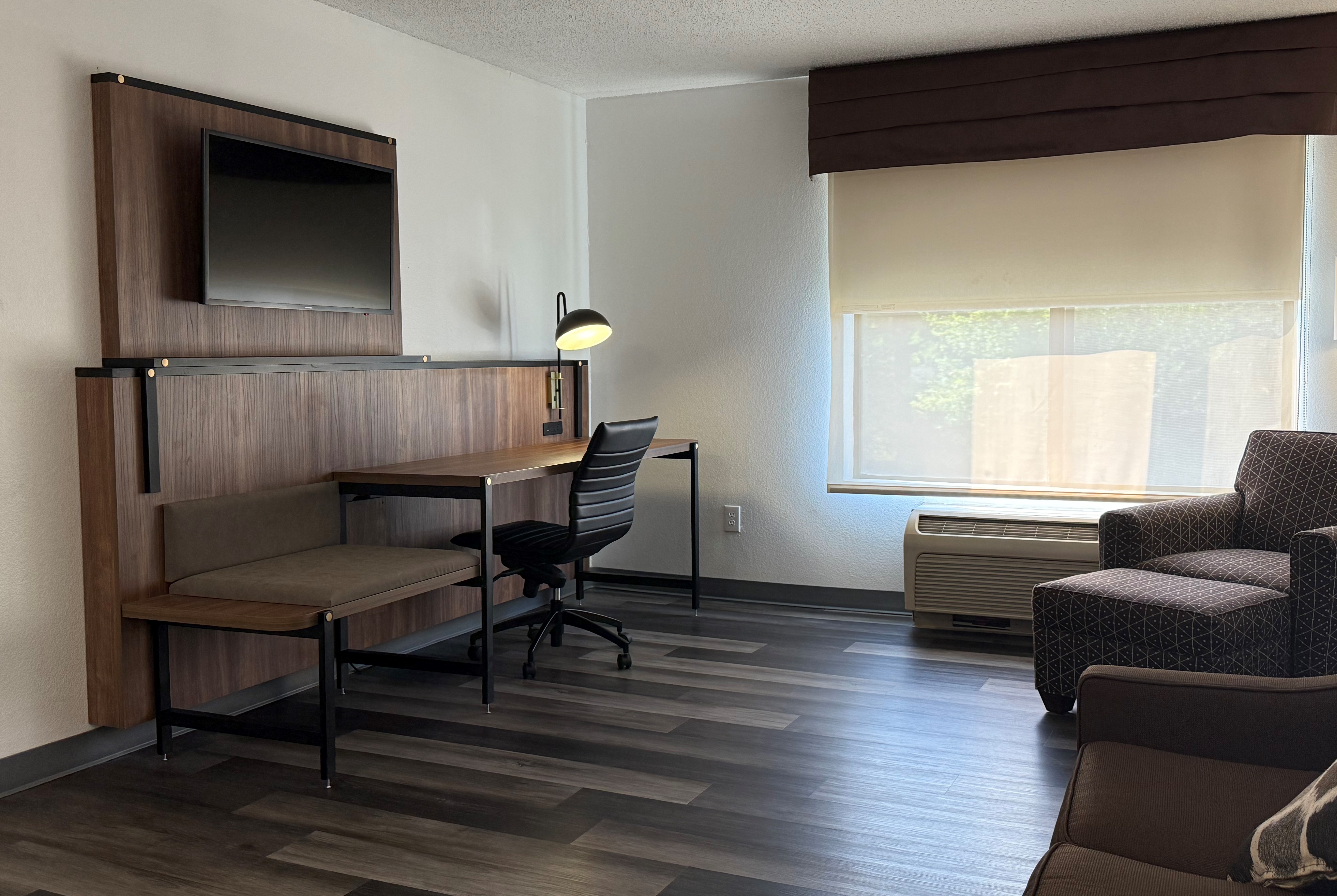 Guest room at the Wingate by Wyndham Indianapolis Airport-Rockville Rd. in Indianapolis, Indiana