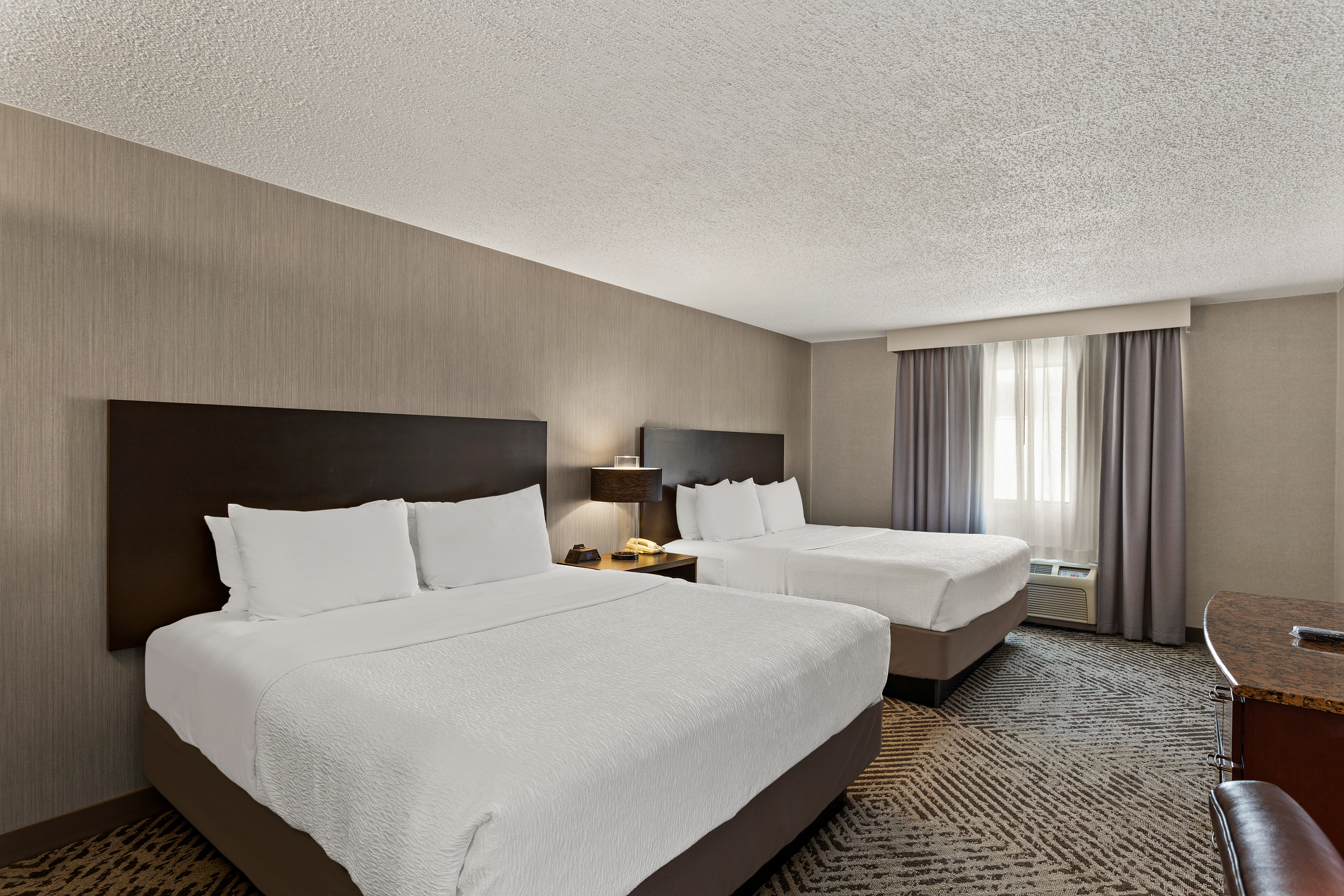 Guest room at the Wingate by Wyndham South Bend/Notre Dame in South Bend, Indiana