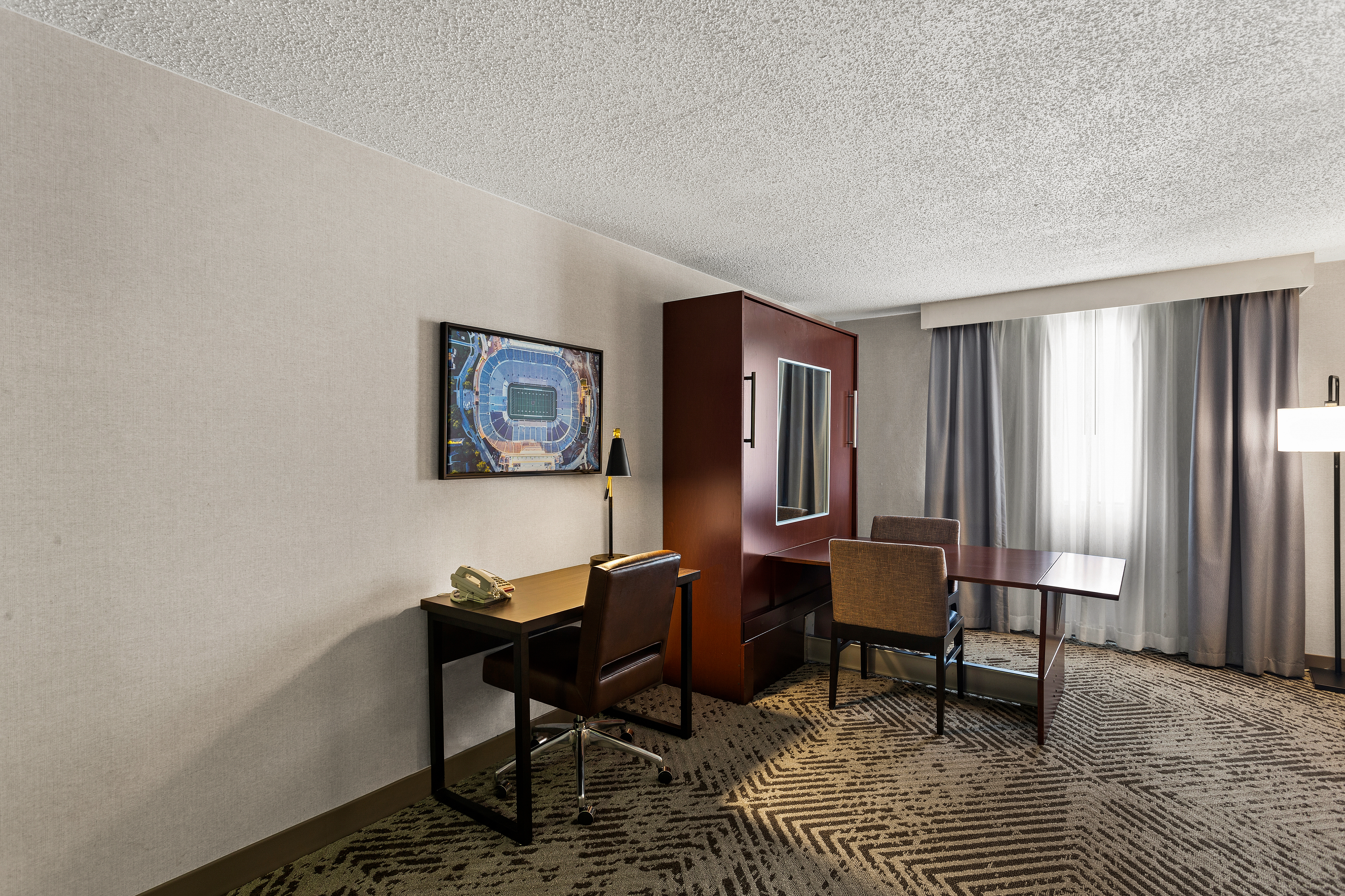 Guest room at the Wingate by Wyndham South Bend/Notre Dame in South Bend, Indiana